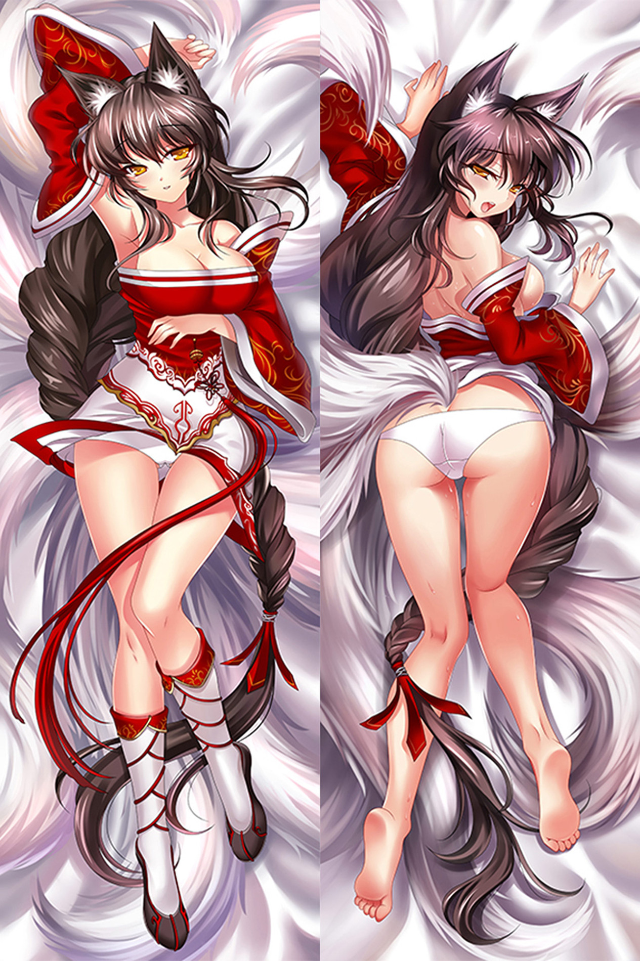 Ahri from League Of Legends dakimakura cover