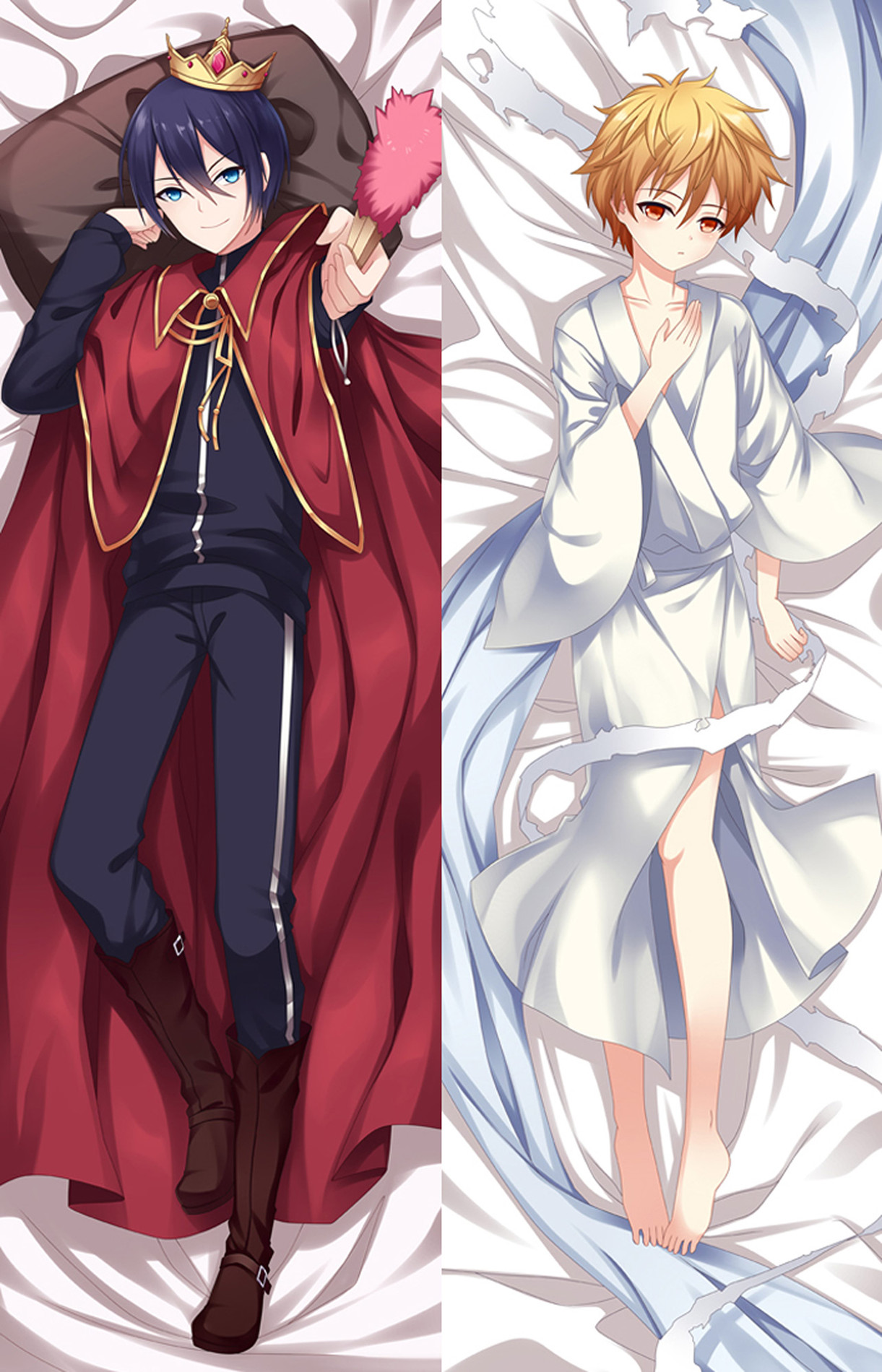 Yato and Yukine from Noragami dakimakura cover