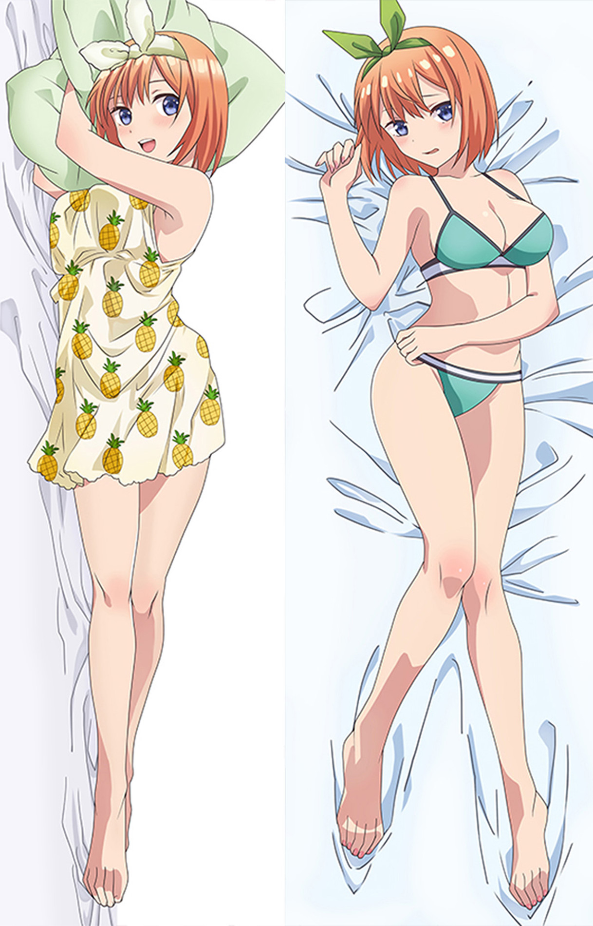 Yotsuba Nakano from Quintessential Quintuplets dakimakura cover