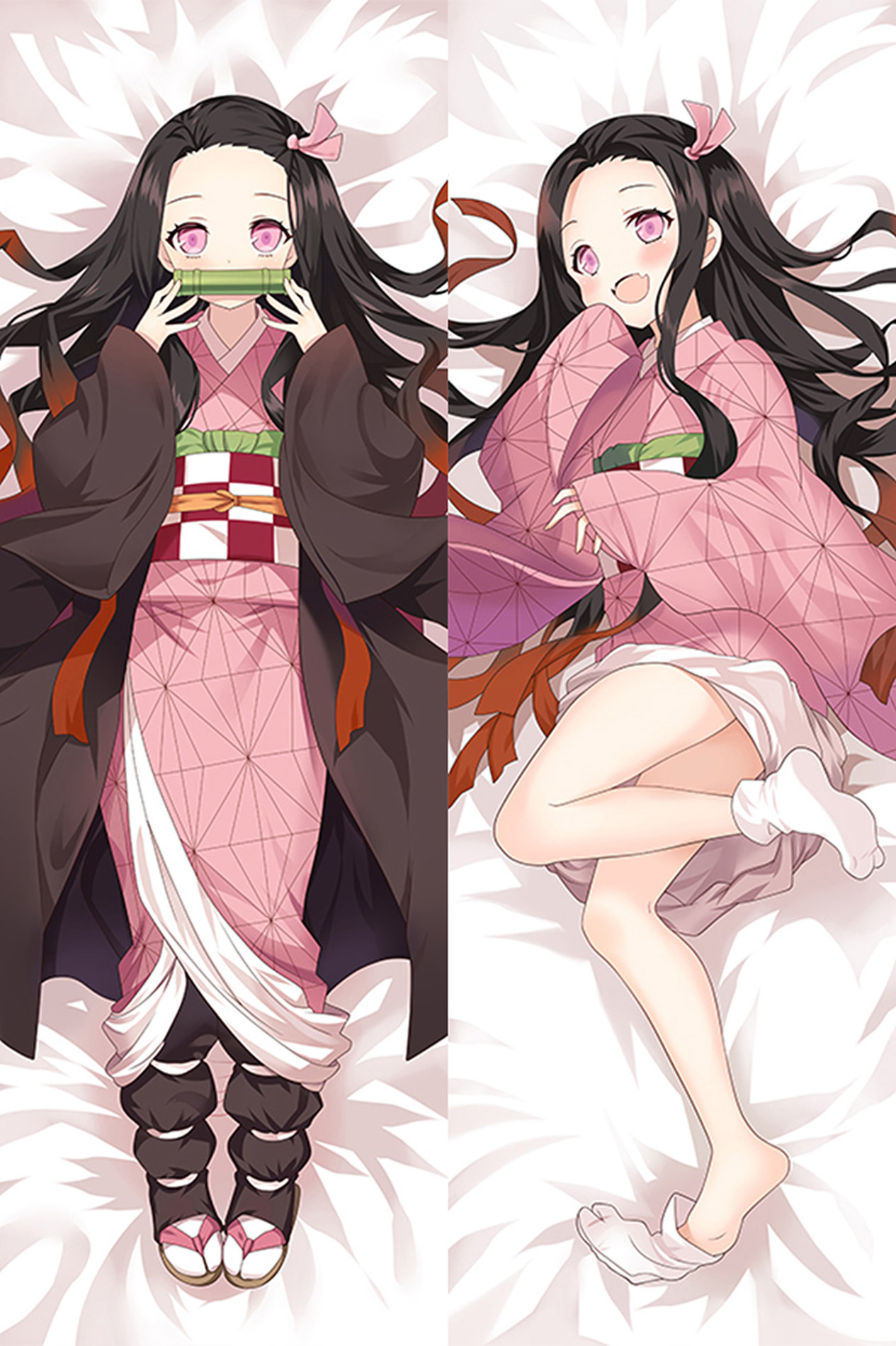 Nezuko Kamado (Demon Slayer) Dakimakura Body Pillow Cover