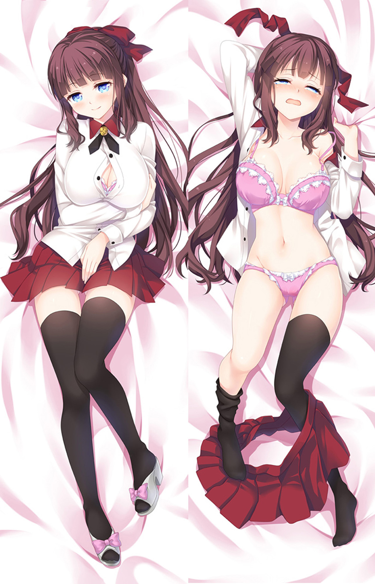 Hifumi Takimoto from New Game dakimakura cover