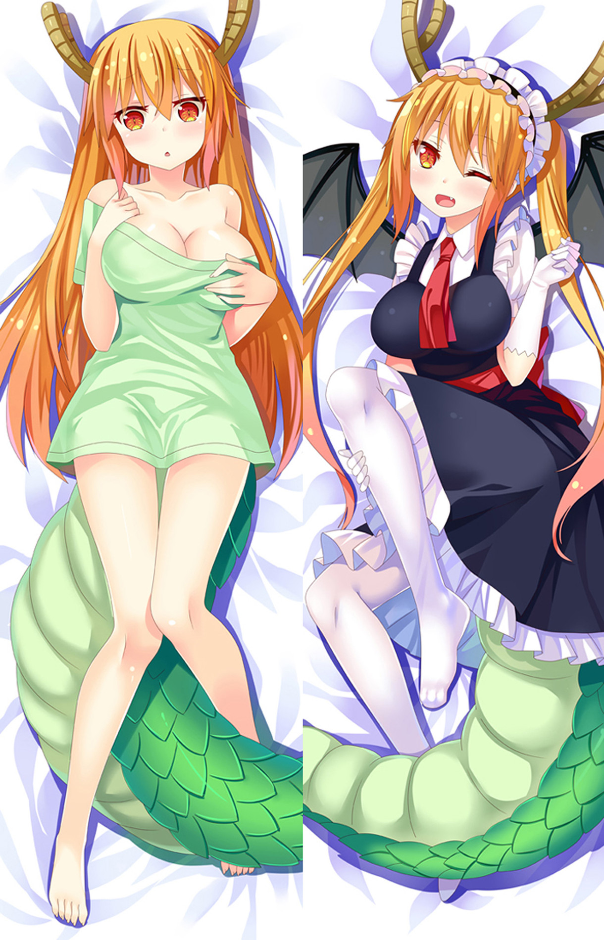 Tohru (Miss Kobayashi's Dragon Maid) Dakimakura Body Pillow Cover
