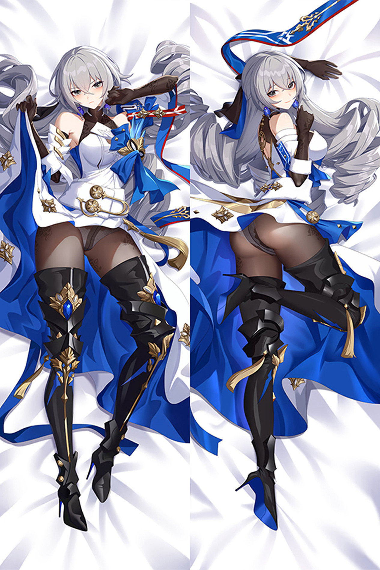 Bronya from Honkai Star Rail dakimakura cover