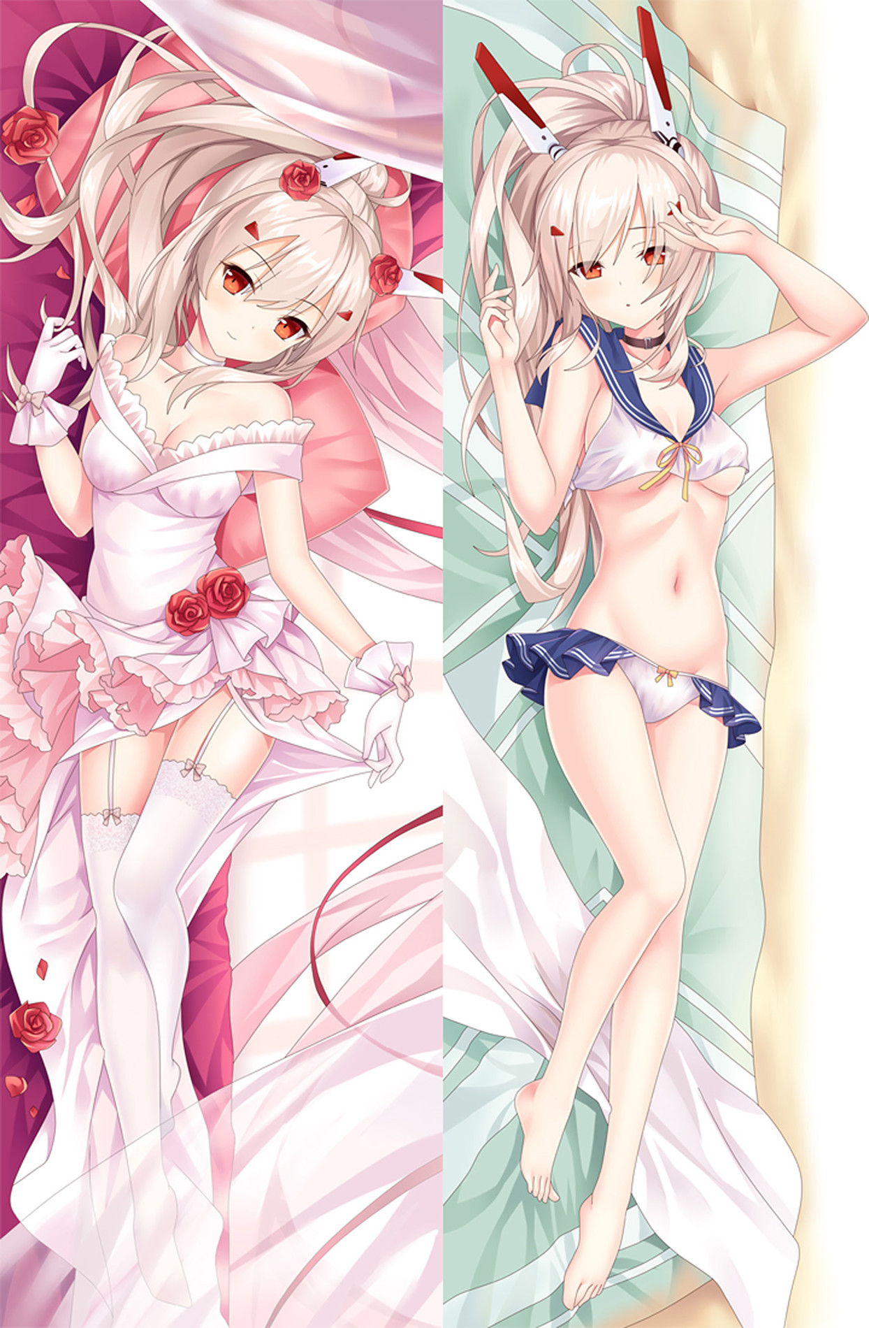 Ayanami from Azur Lane dakimakura cover