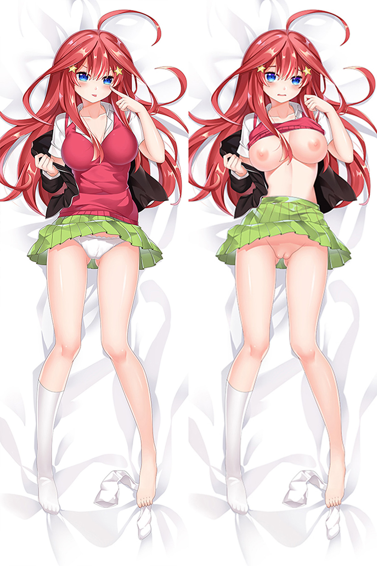 Itsuki Nakano from Quintessential Quintuplets 18+ Uncensored dakimakura cover