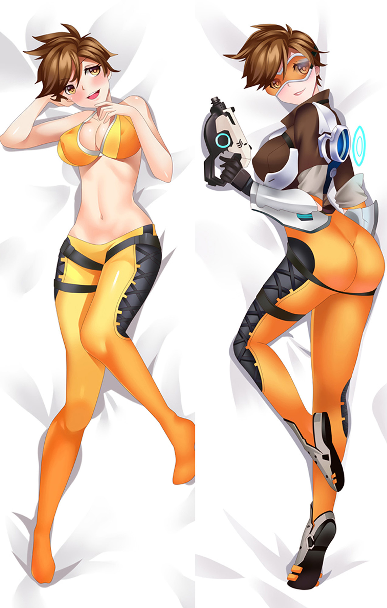 Tracer from Overwatch dakimakura cover