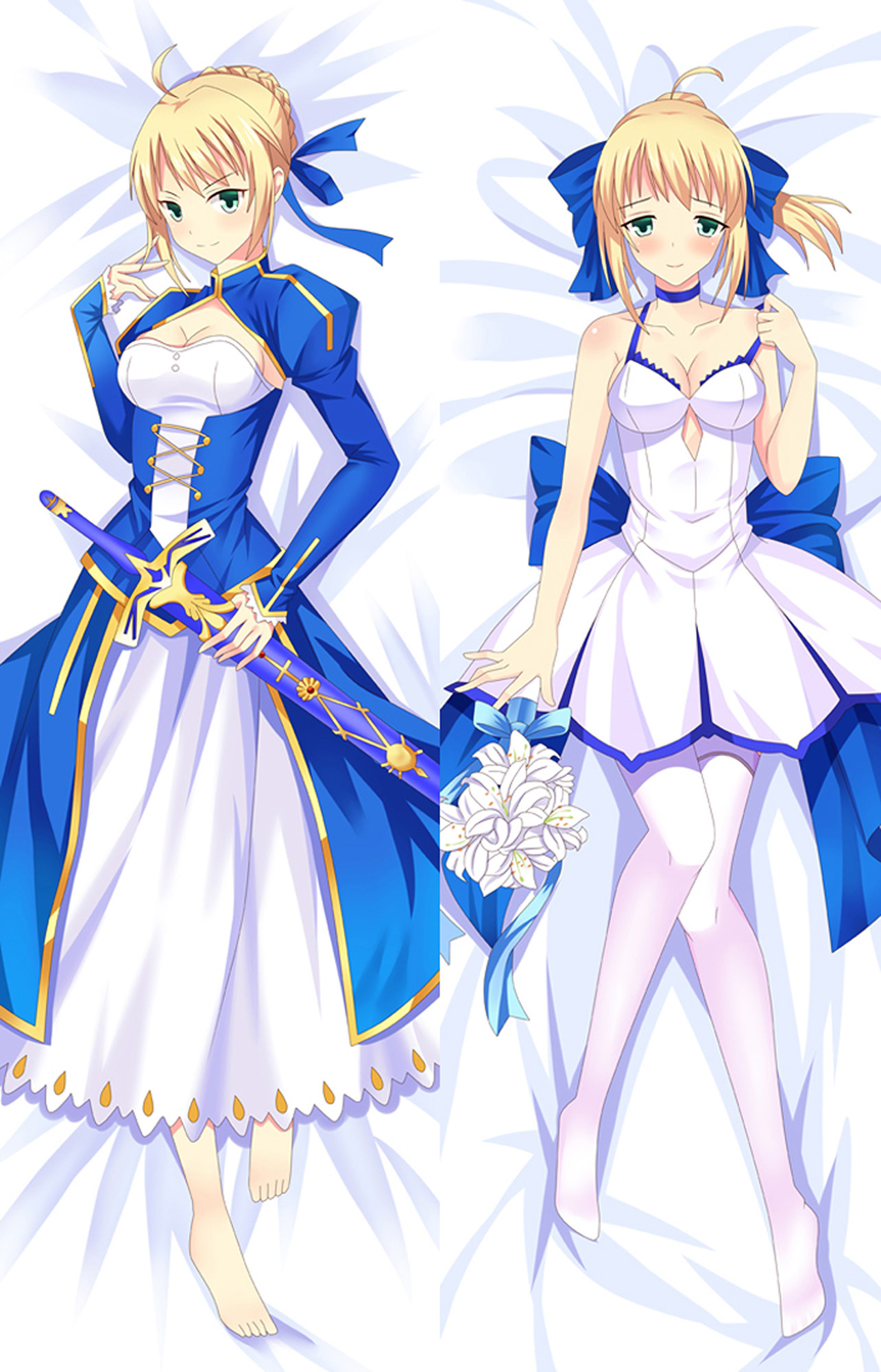 Artoria Pendragon from Fate Grand Order dakimakura cover