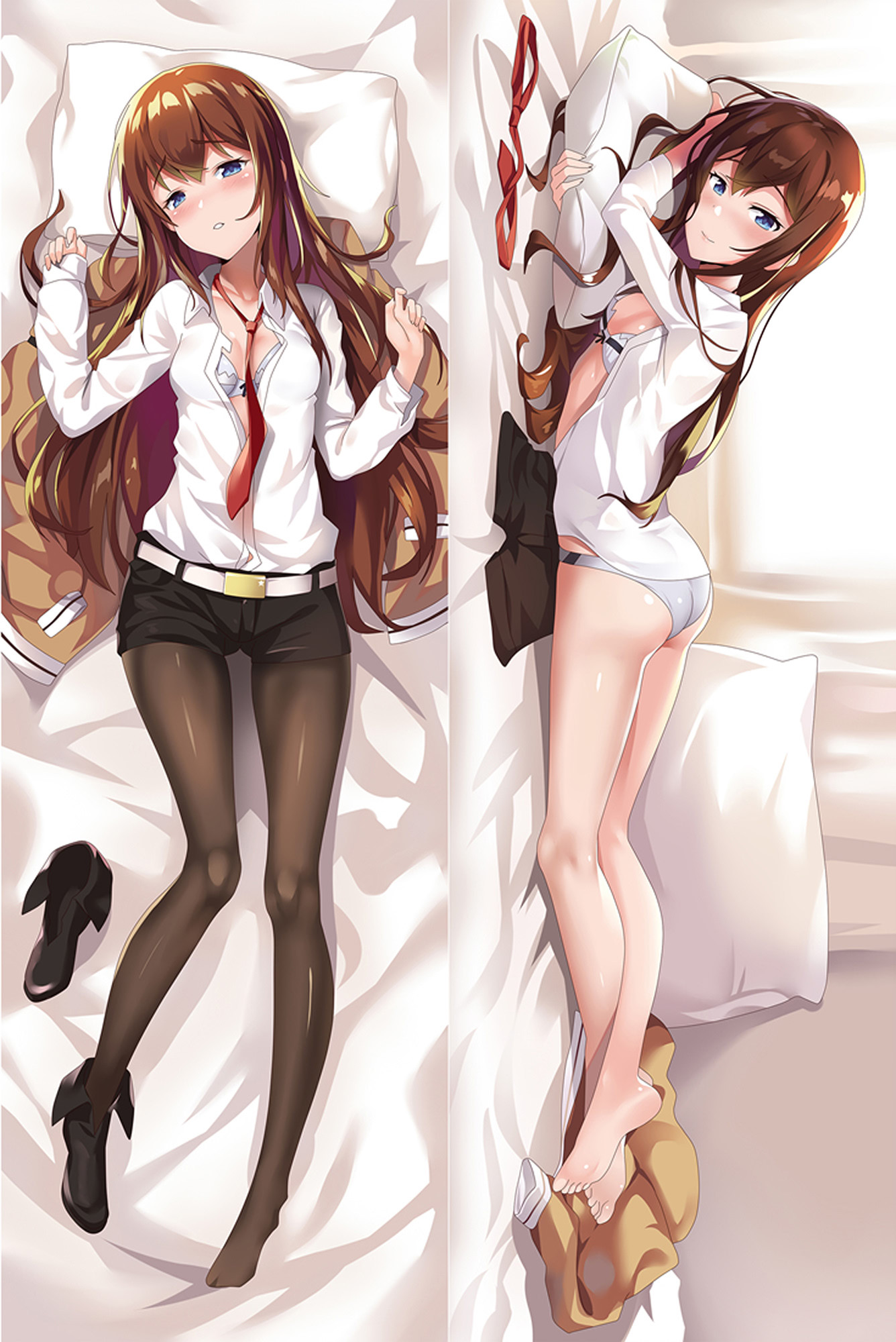 Makise Kurisu from Steins Gate dakimakura cover
