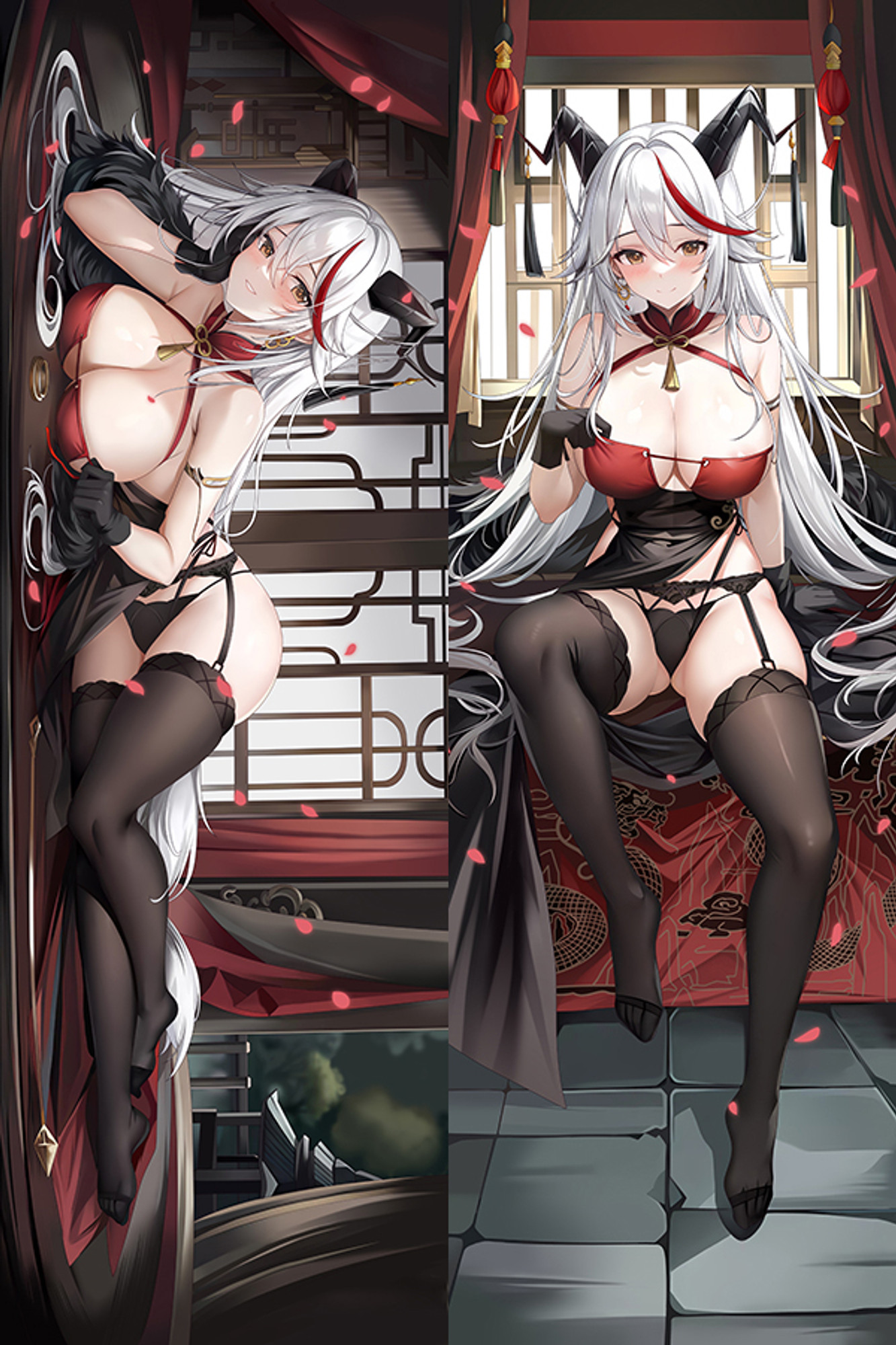 Agir from Azur Lane dakimakura cover