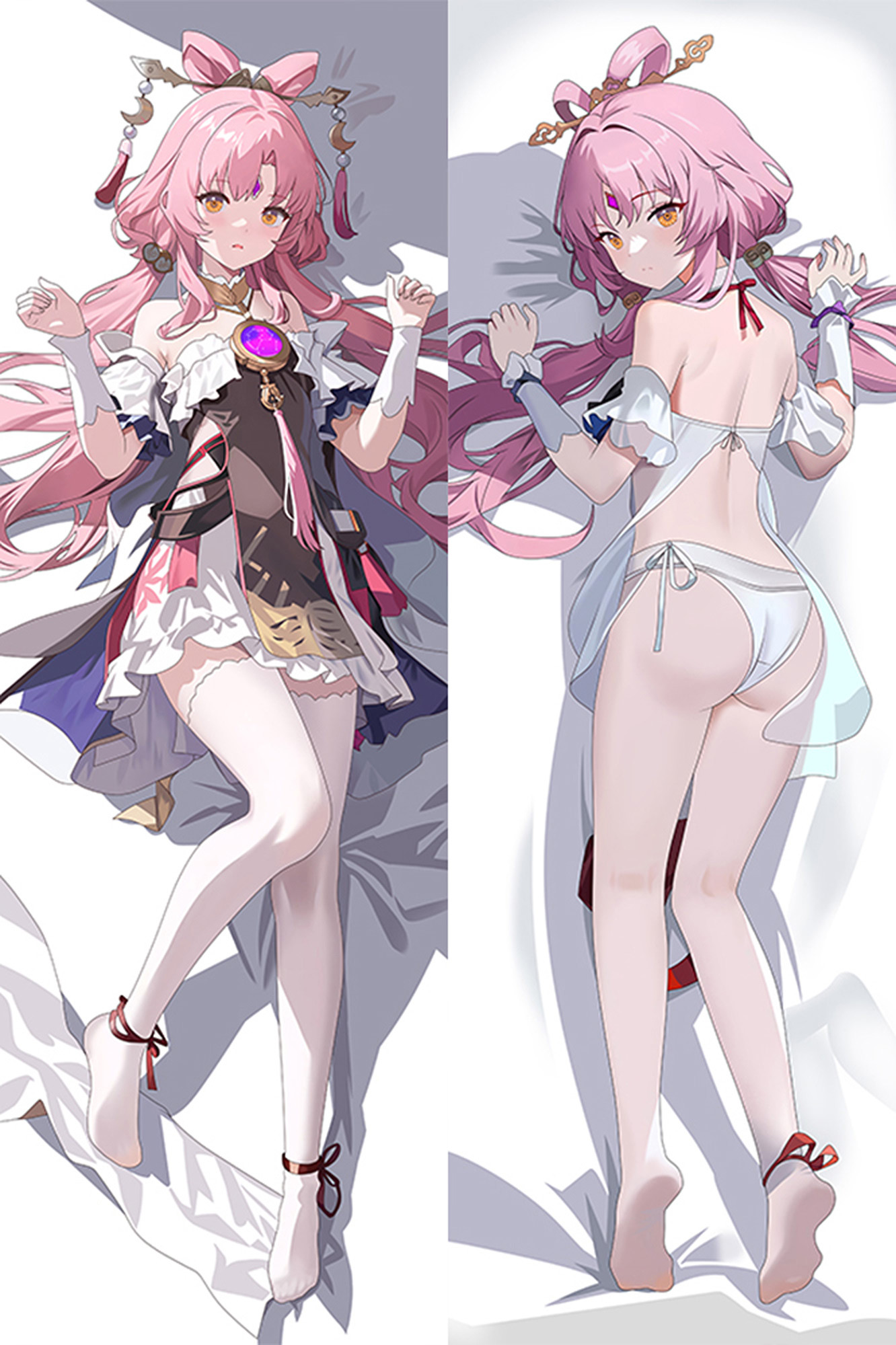 Fu Xuan from Honkai Star Rail dakimakura cover