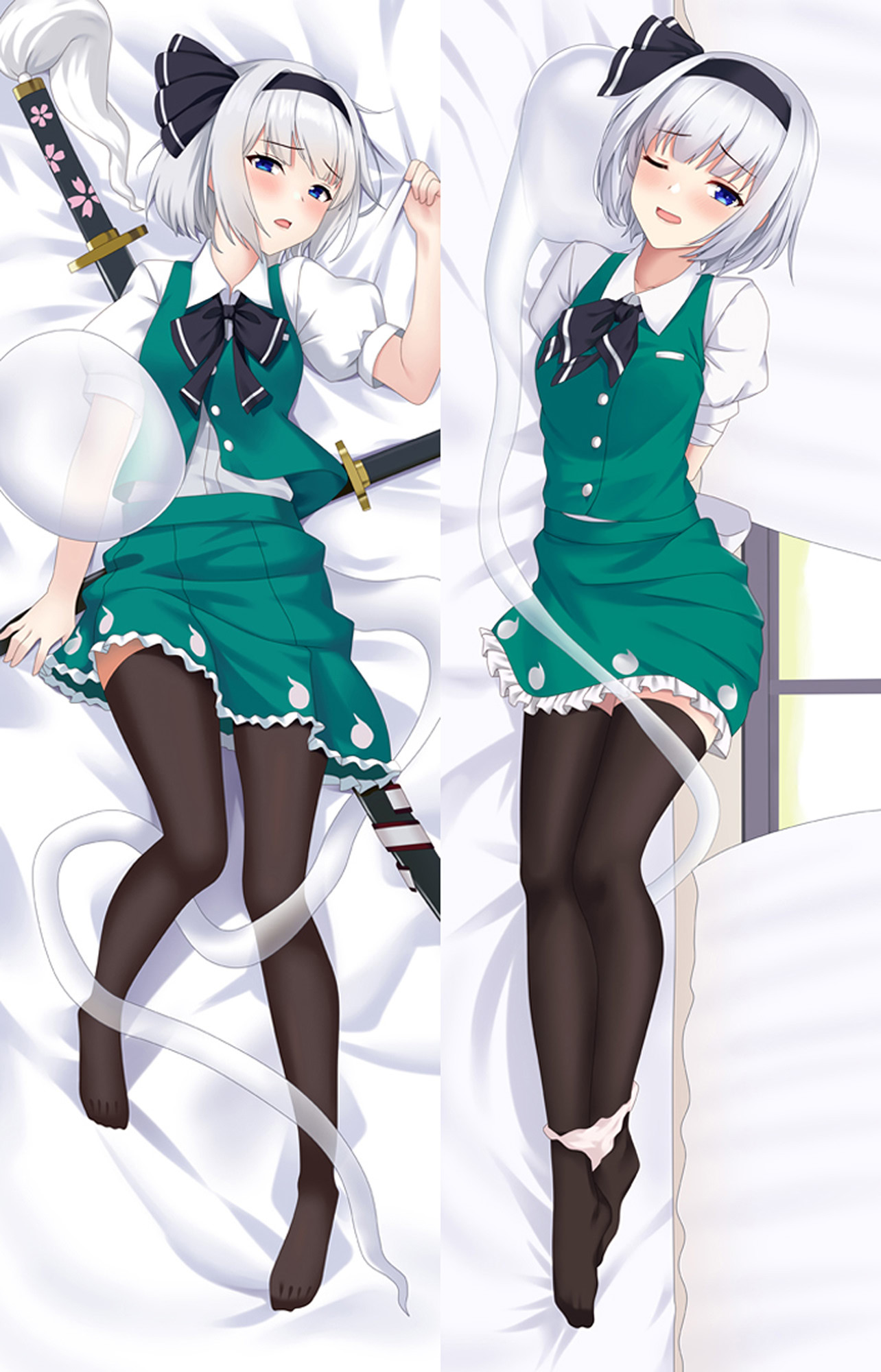 Youmu Konpaku from Touhou Project dakimakura cover