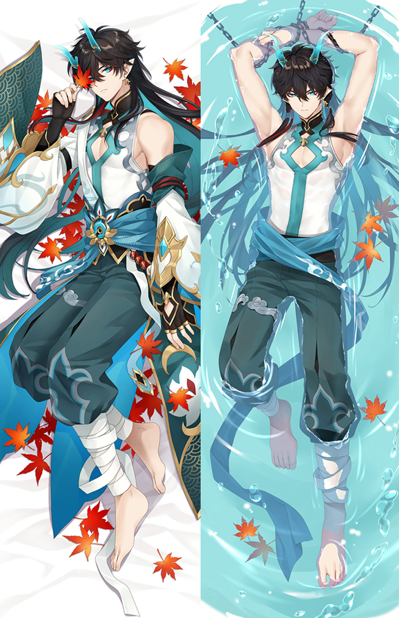 Dan Heng from Honkai Star Rail dakimakura cover