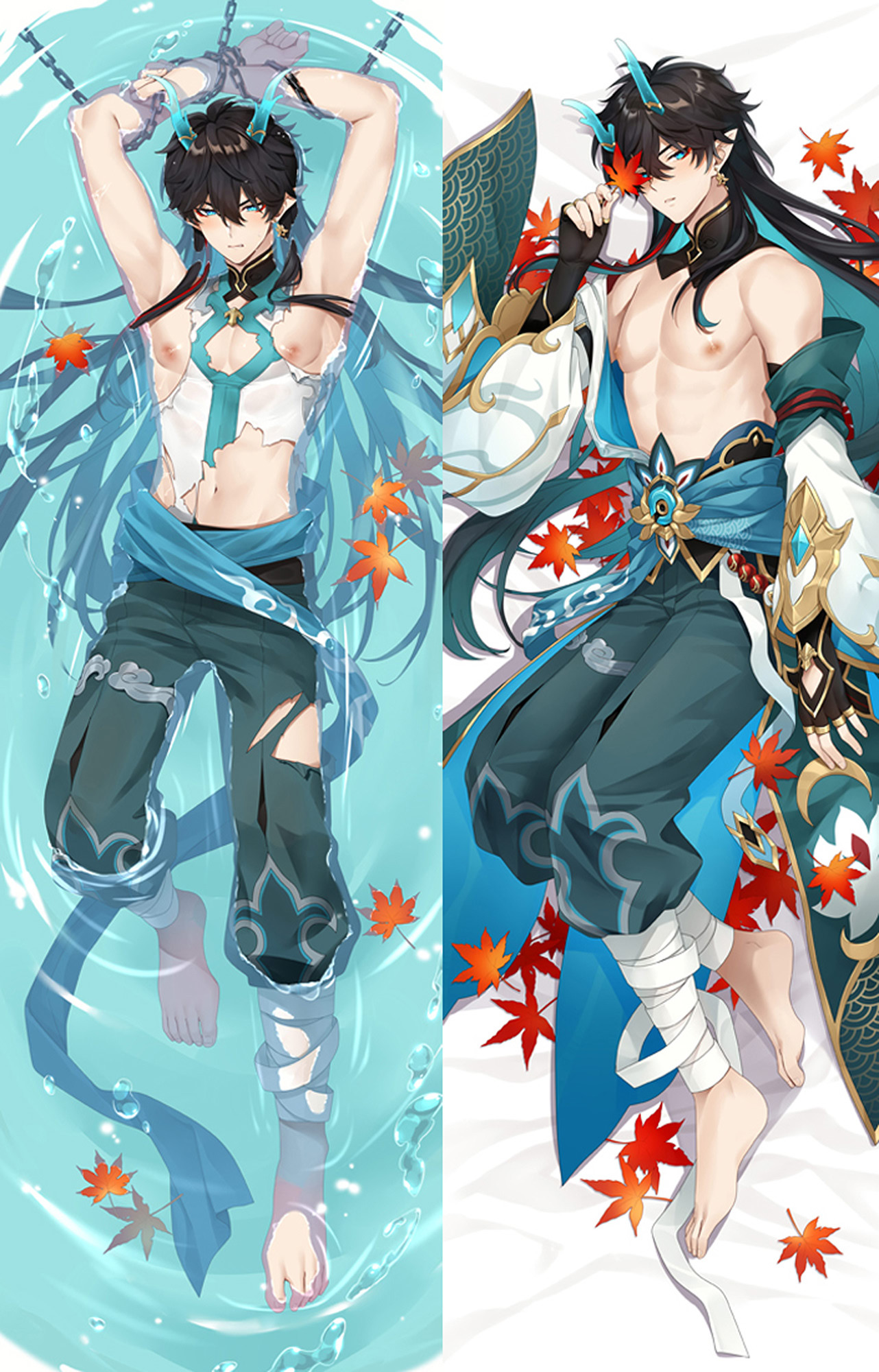 Dan Heng from Honkai Star Rail dakimakura cover