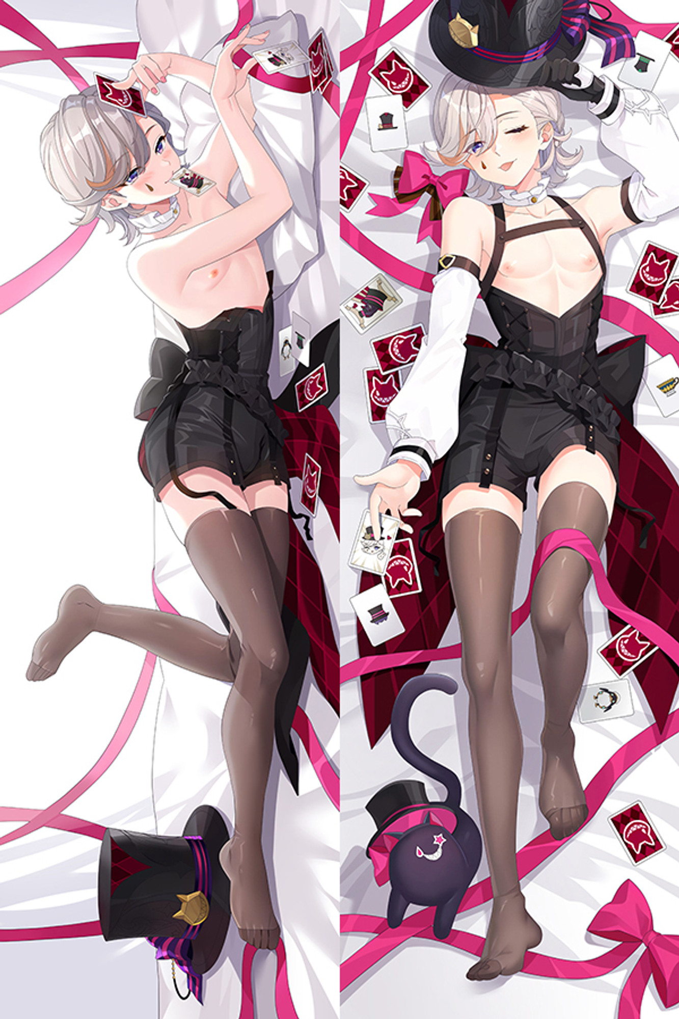 Lyney from Genshin Impact dakimakura cover