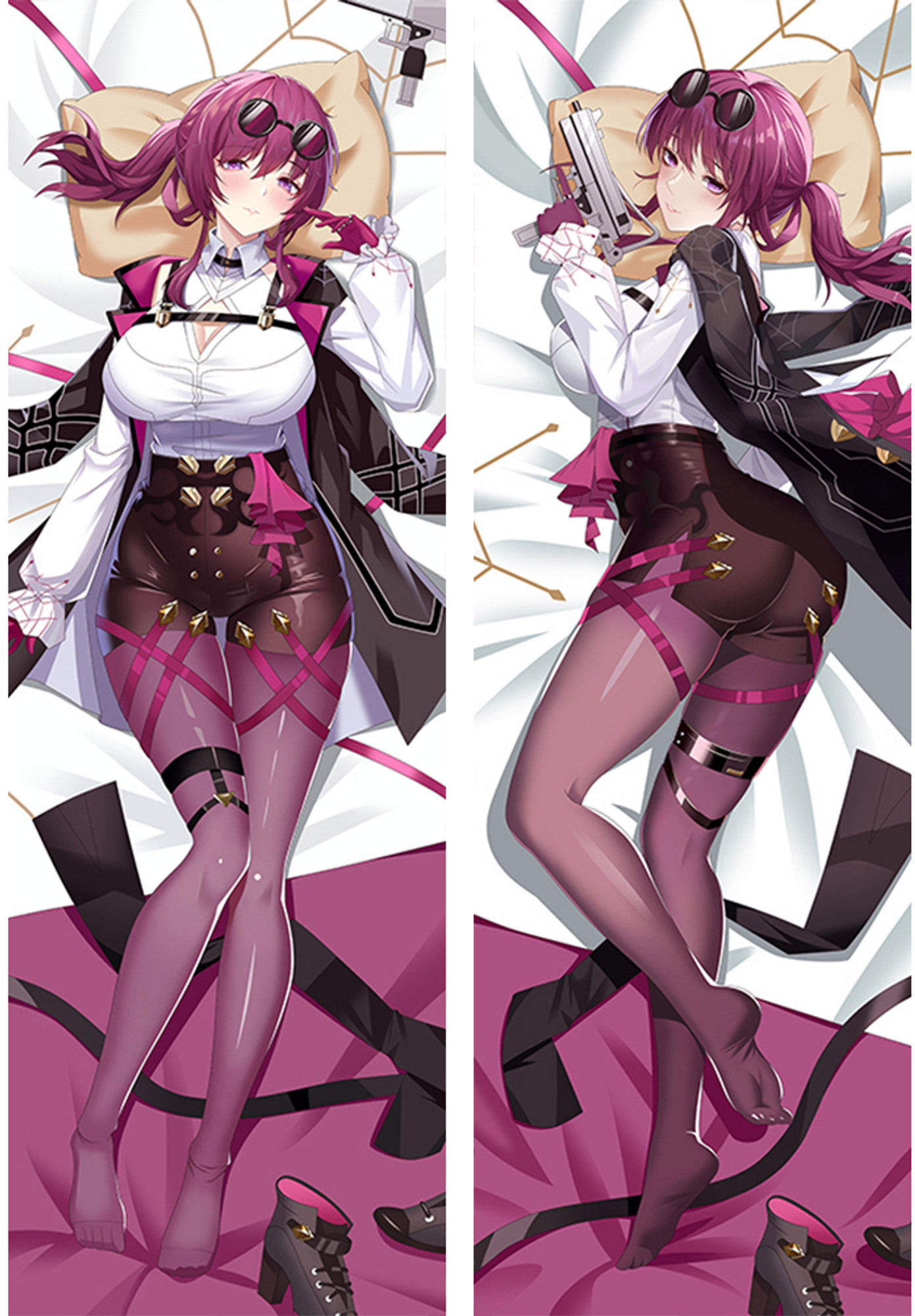 Kafka from Honkai Star Rail dakimakura cover