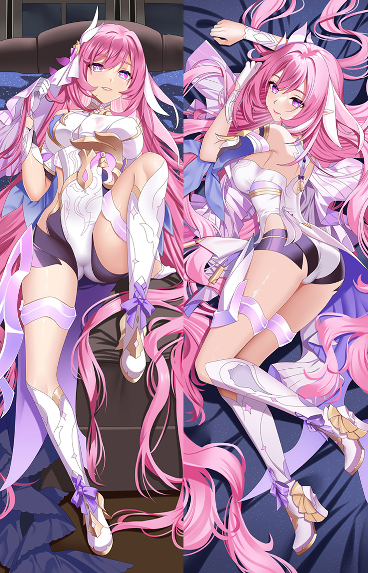 Elysia from Honkai Star Rail dakimakura cover