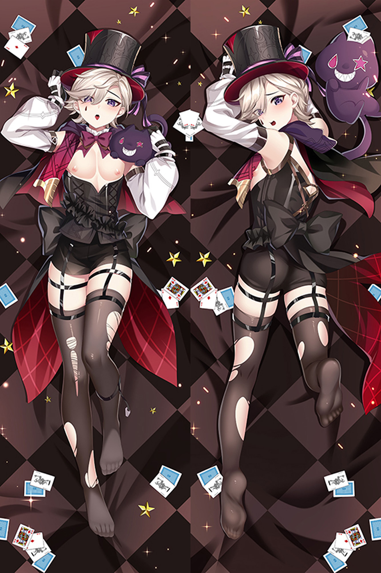 Lyney from Genshin Impact dakimakura cover