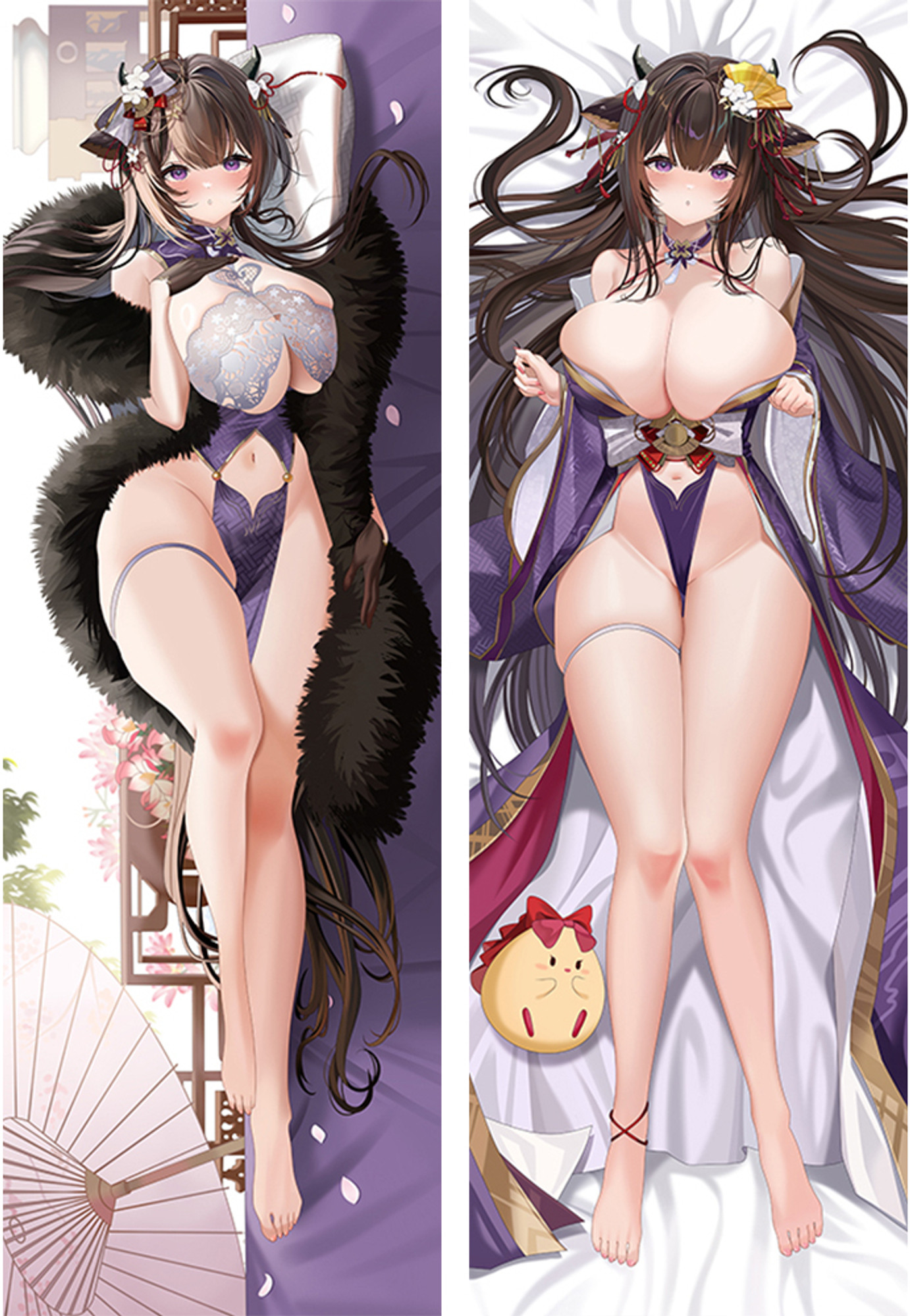 Kashino from Azur Lane dakimakura cover