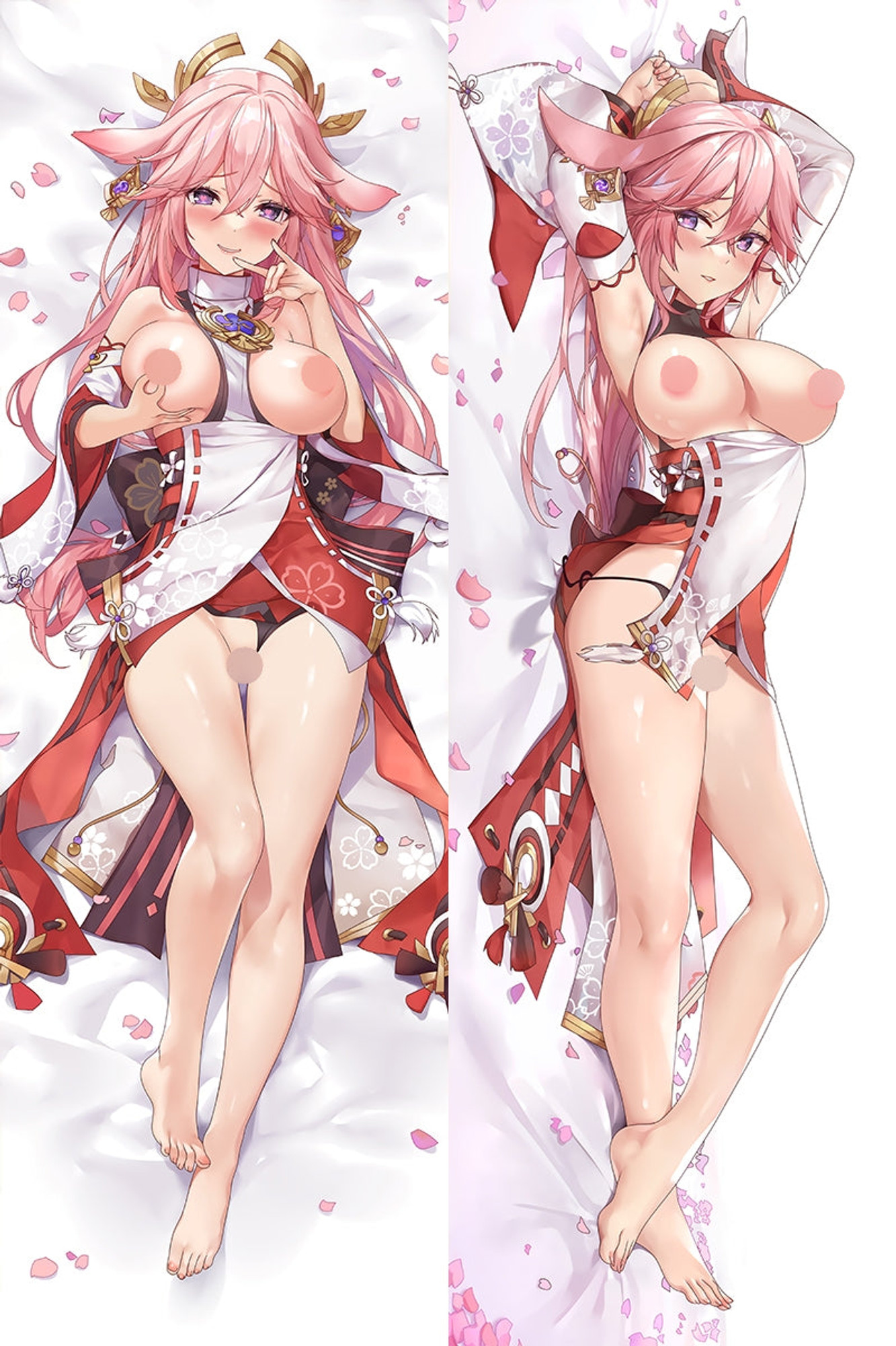 Yae Miko from Genshin Impact 18+ dakimakura cover