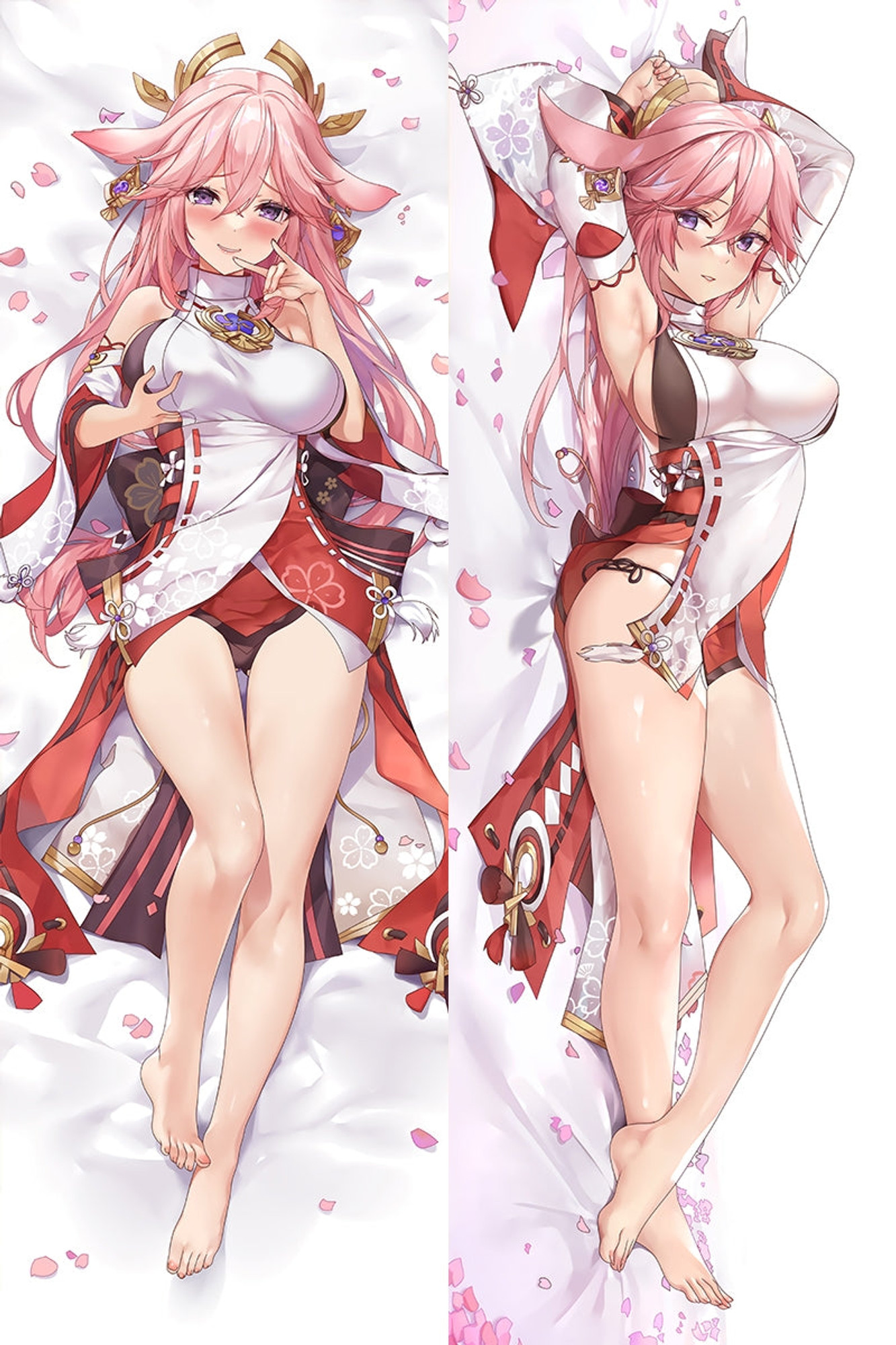 Yae Miko from Genshin Impact dakimakura cover