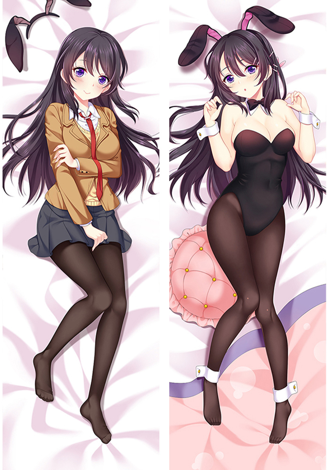 Mai Sakurajima from Rascal Does Not Dream of Bunny Girl Senpai dakimakura cover