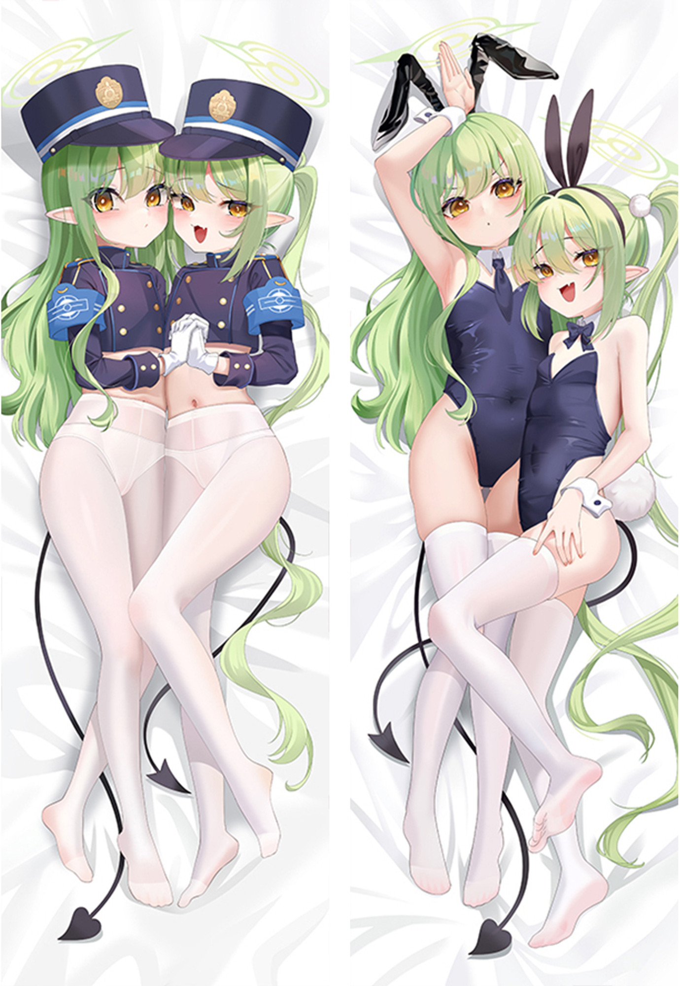 Hikari Tachibana and Nozomi from Blue Archive dakimakura cover