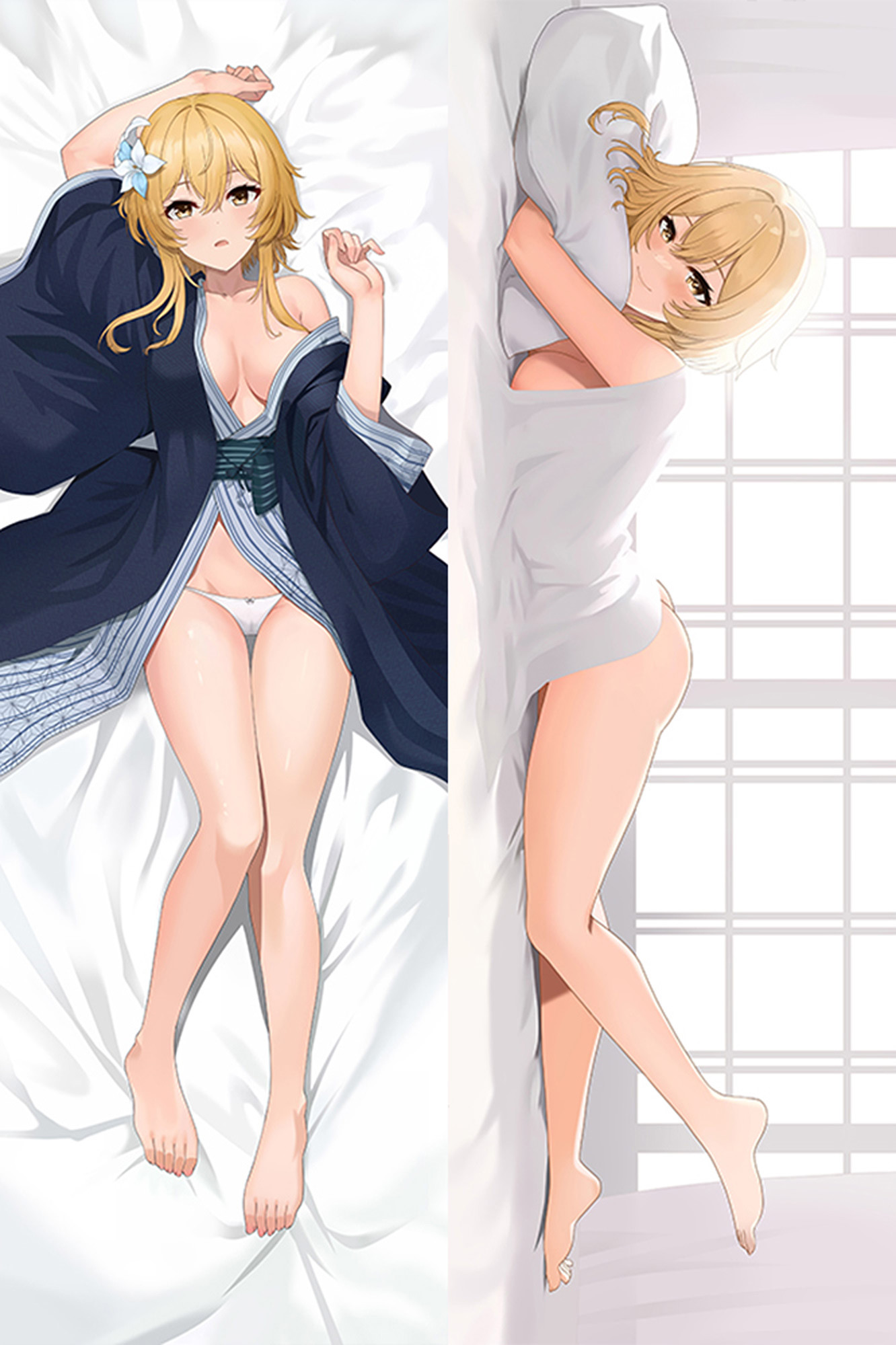 Lumine from Genshin Impact dakimakura cover