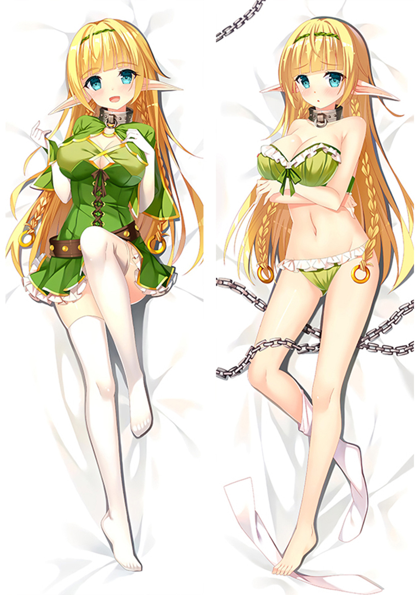 Shera L Greenwood from How Not to Summon a Demon Lord dakimakura cover