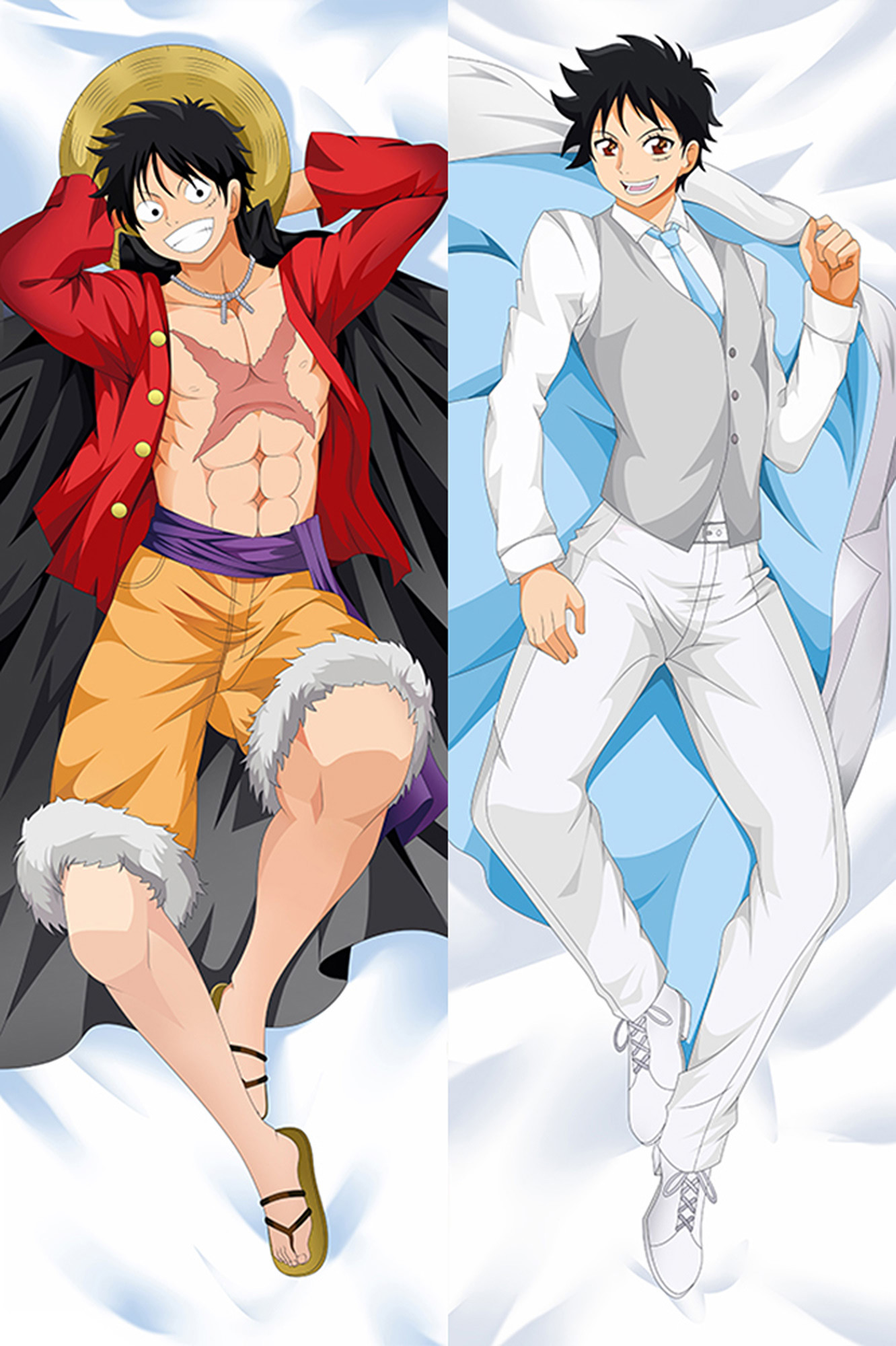 Monkey D. Luffy from One Piece dakimakura cover