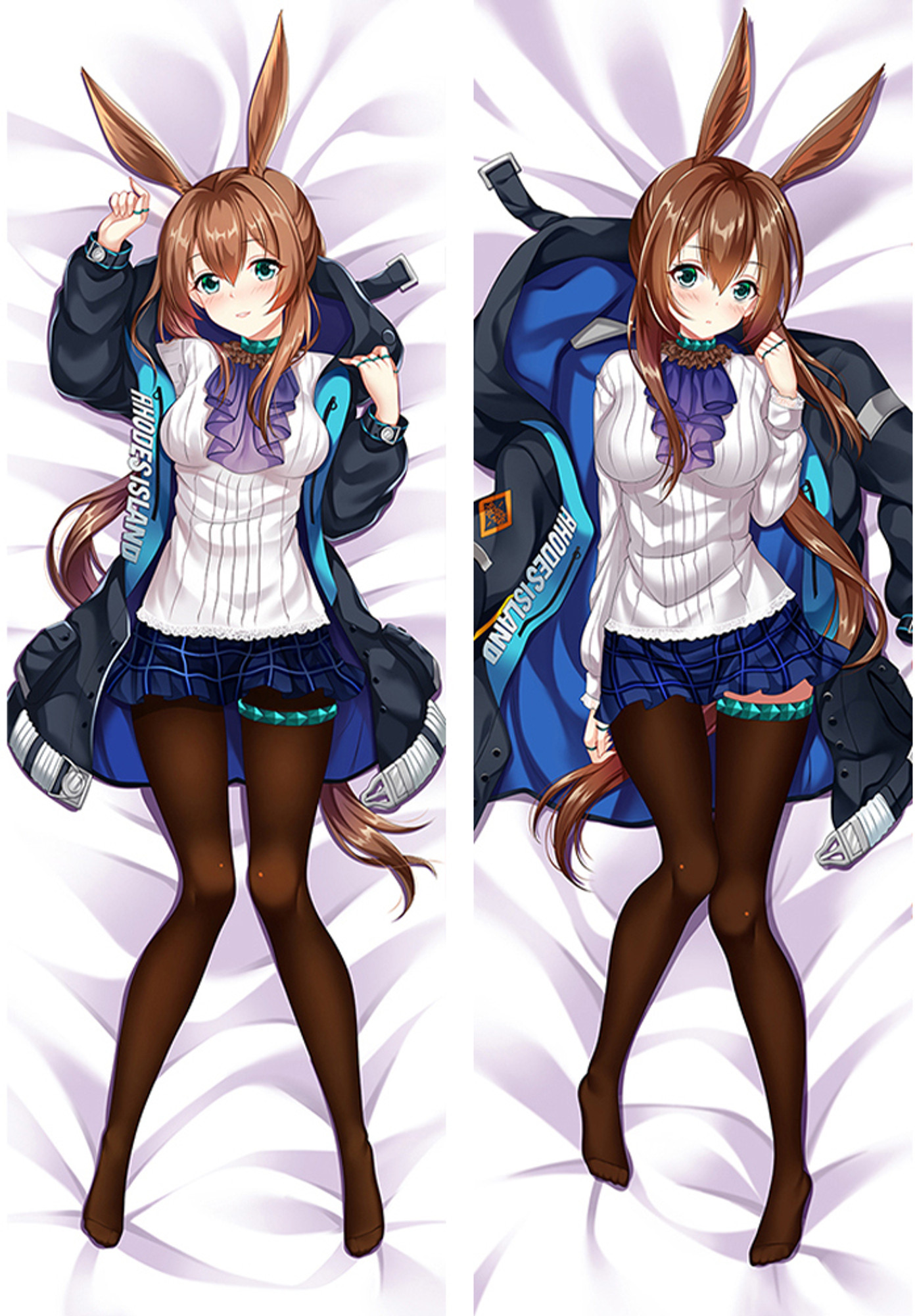 Amiya from Arknights dakimakura cover