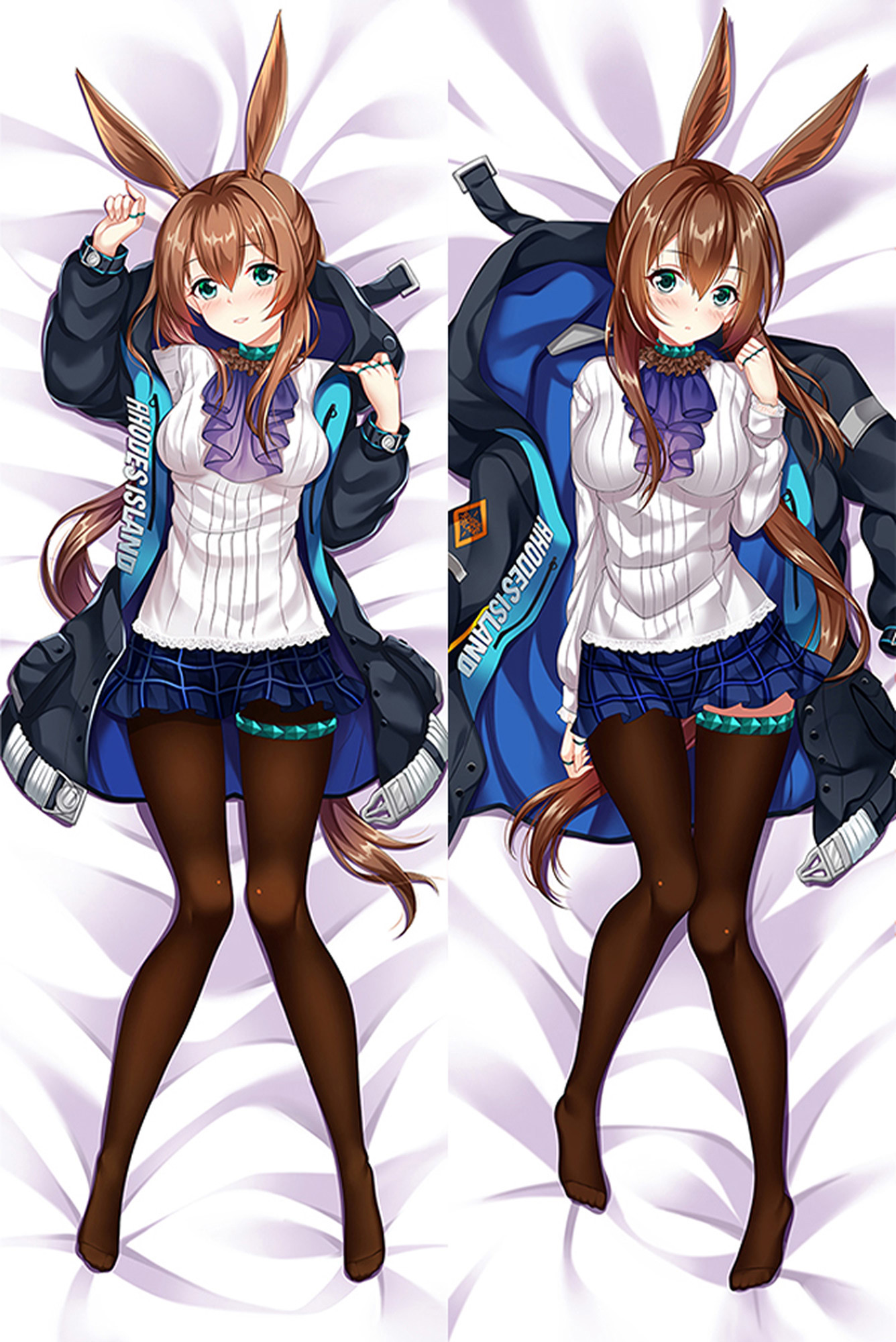 Amiya from Arknights dakimakura cover
