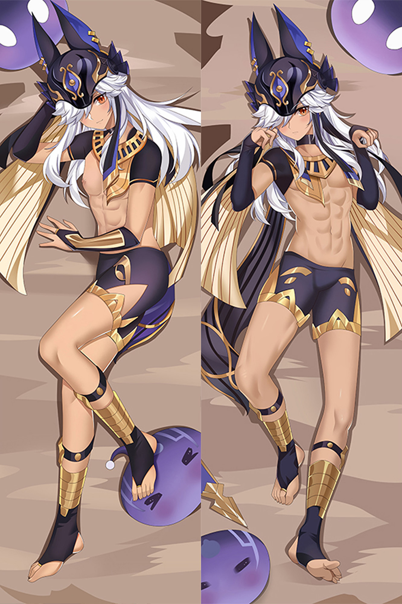 Cyno from Genshin Impact dakimakura cover