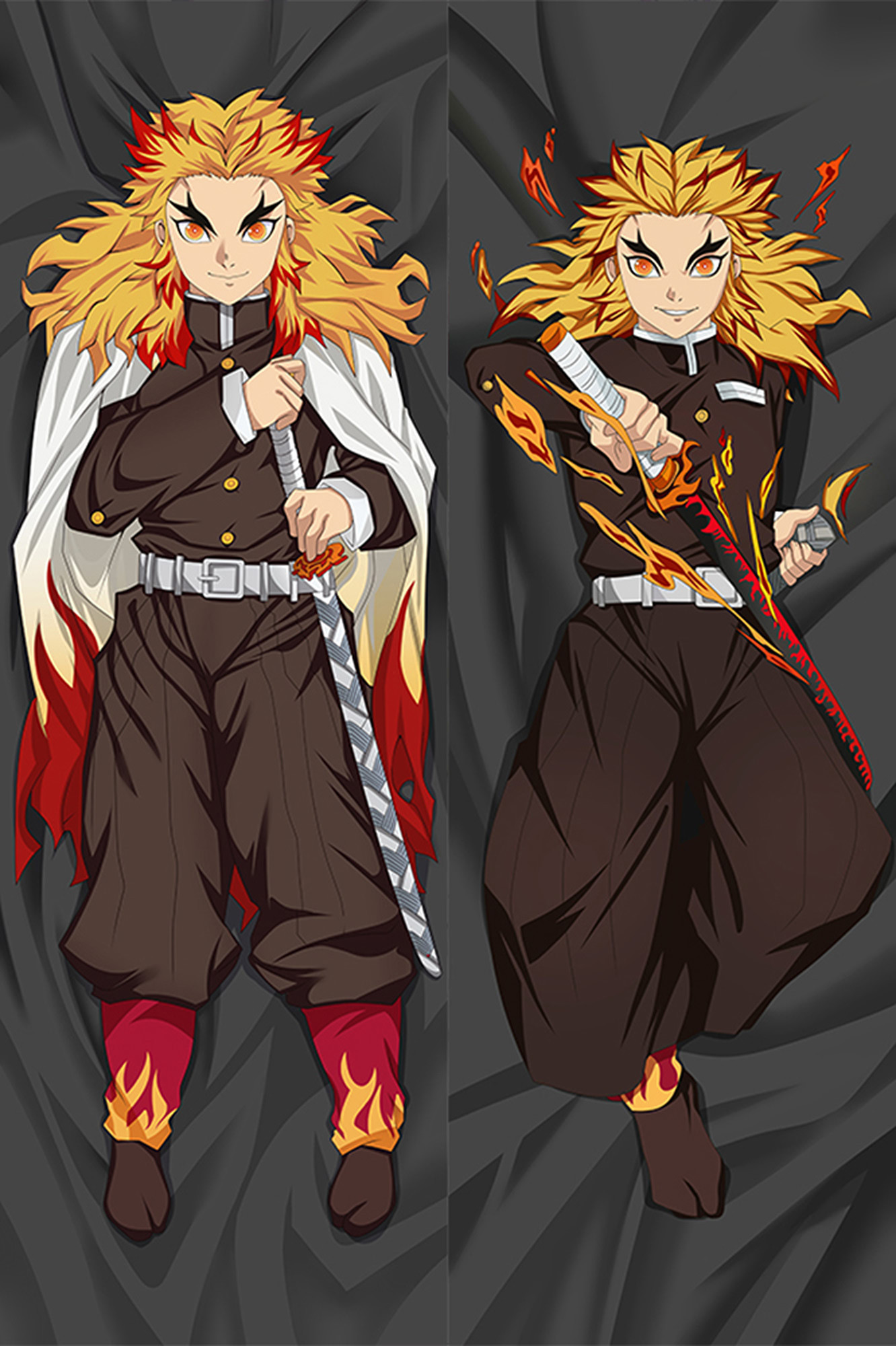 Kyojuro Rengoku from Demon Slayer dakimakura cover