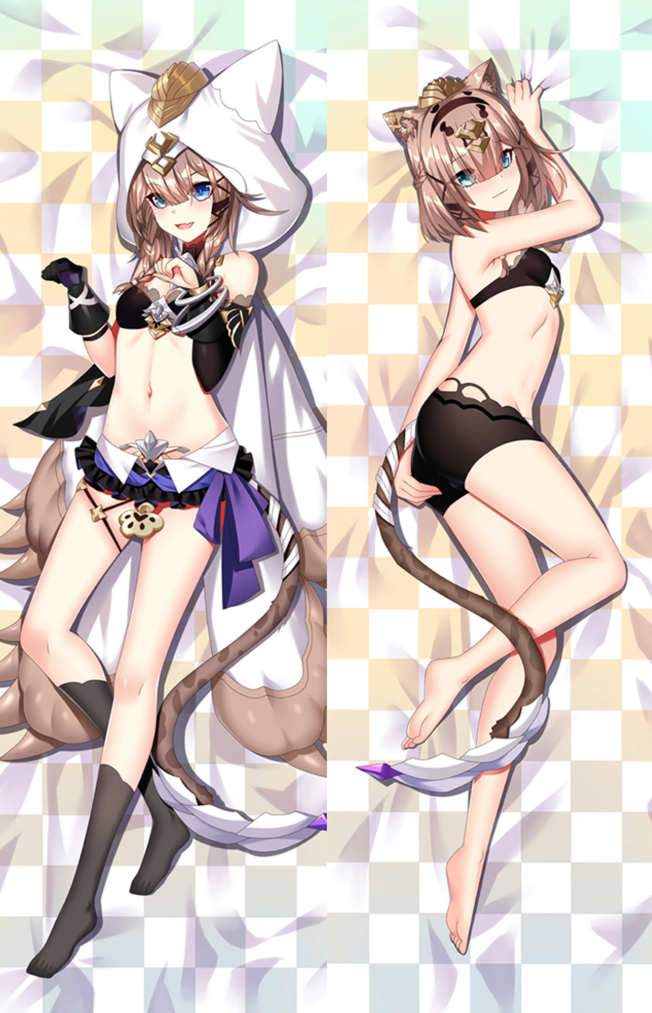 Pardofelis from Honkai Impact dakimakura cover