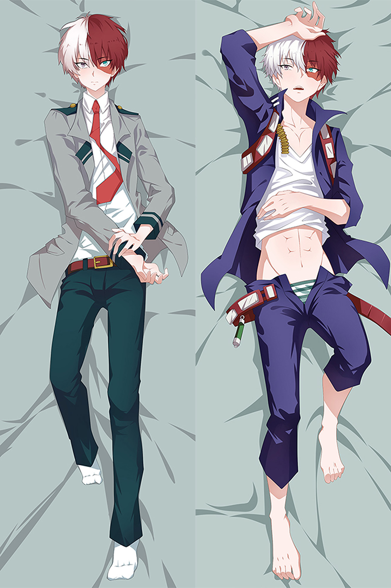 Shoto Todoroki from My Hero Academia dakimakura cover