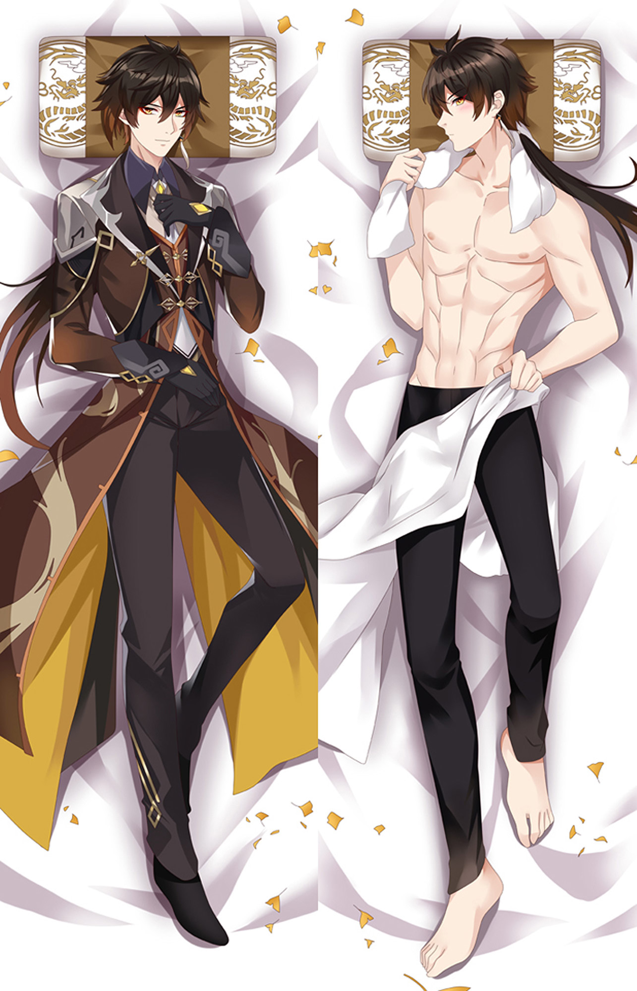 Zhongli from Genshin Impact dakimakura cover