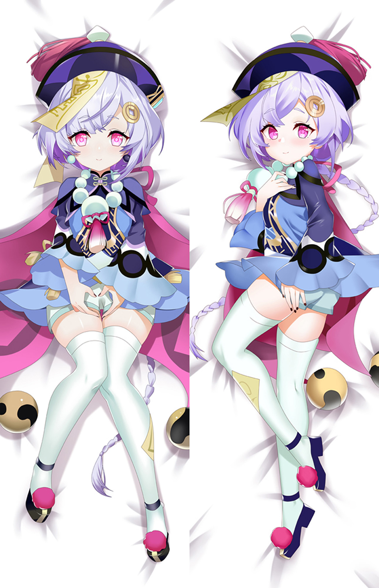 Qiqi from Genshin Impact dakimakura cover