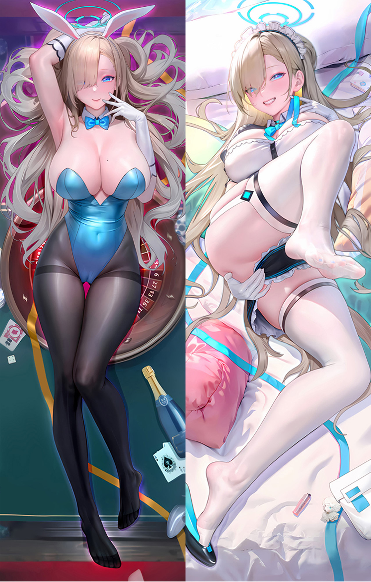 Ichinose Asuna from Blue Archive dakimakura cover