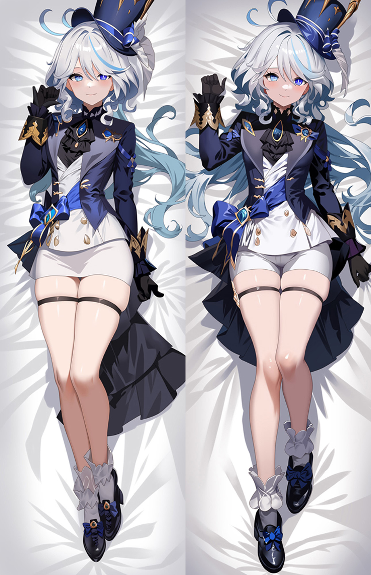 Furina from Genshin Impact dakimakura cover