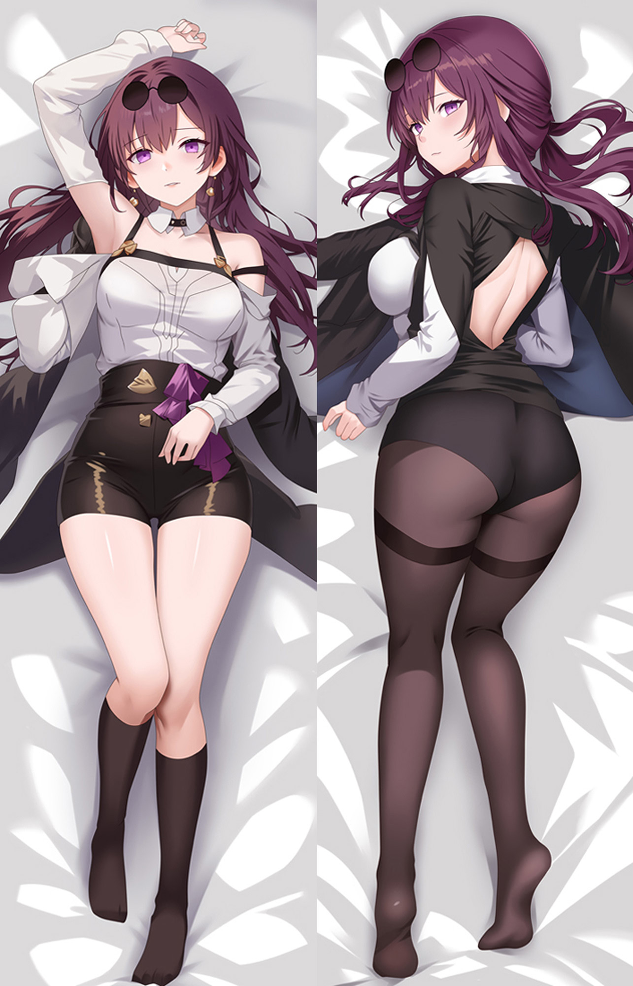 Kafka from Honkai Star Rail dakimakura cover