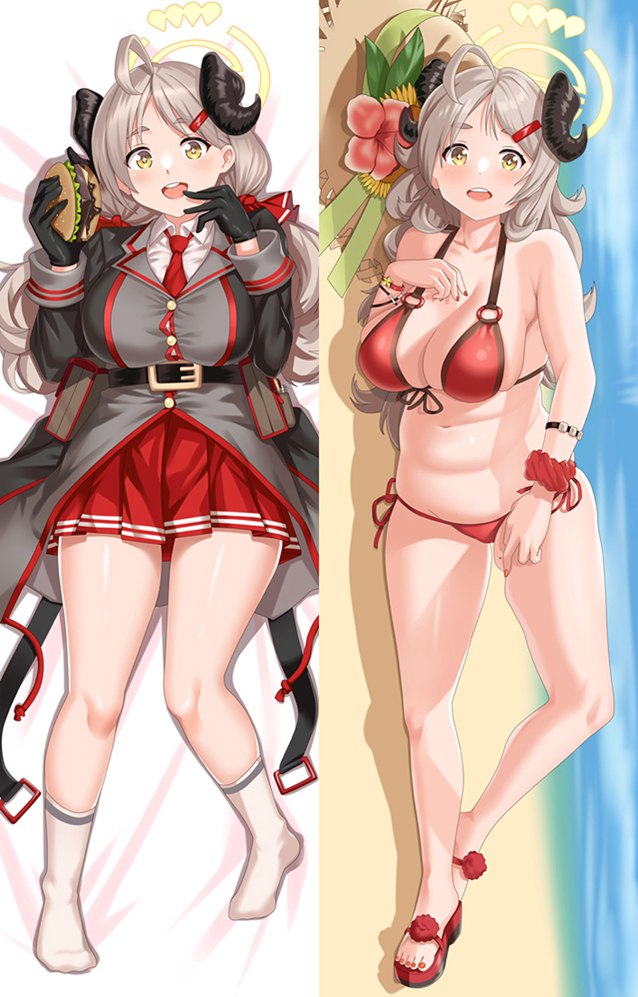 Shishidou Izumi from Blue Archive dakimakura cover