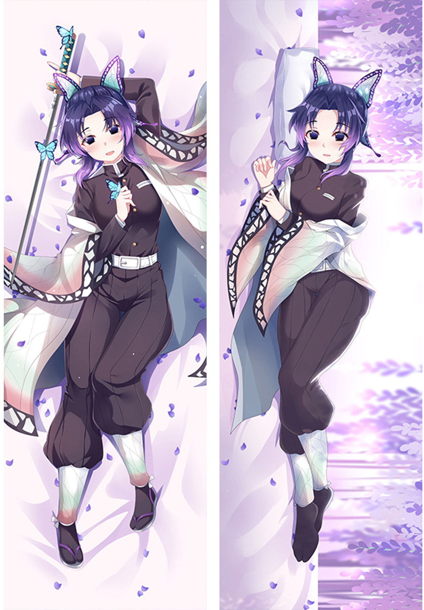 Shinobu Kocho from Demon Slayer dakimakura cover