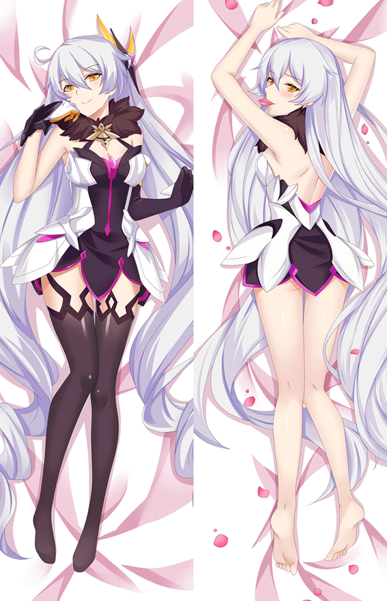 Kiana Kaslana from Honkai Impact dakimakura cover