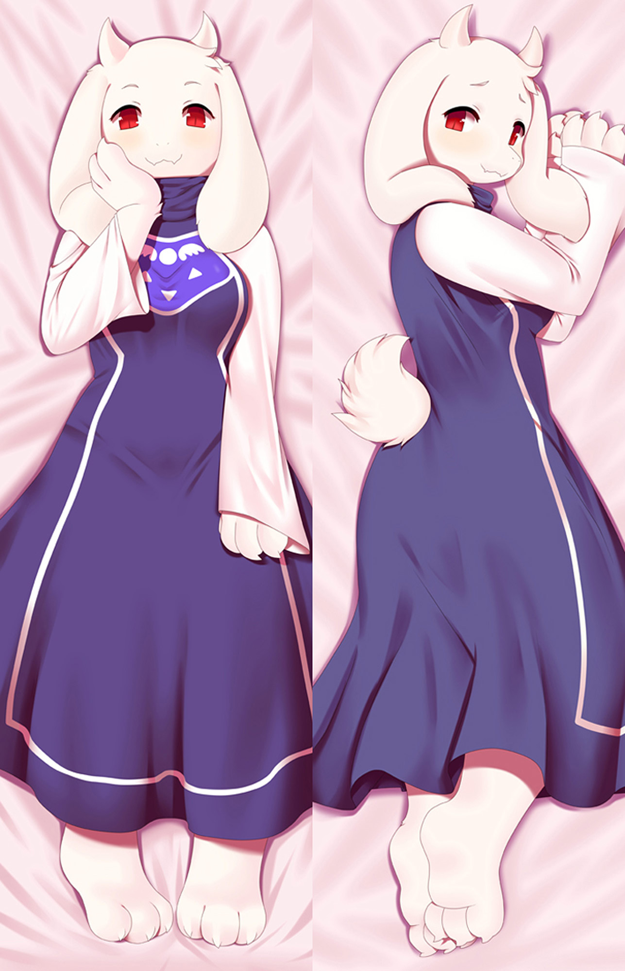 Toriel from Undertale dakimakura cover