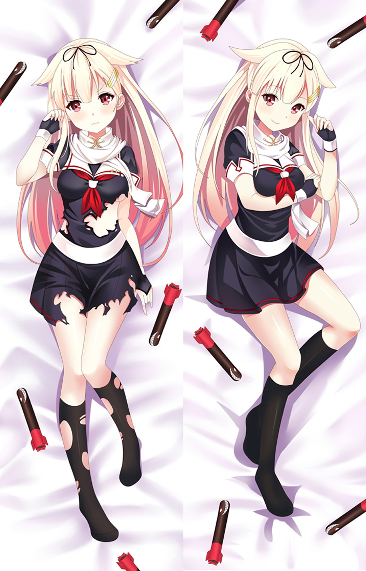 Yuudachi Kai Ni from KanColle dakimakura cover