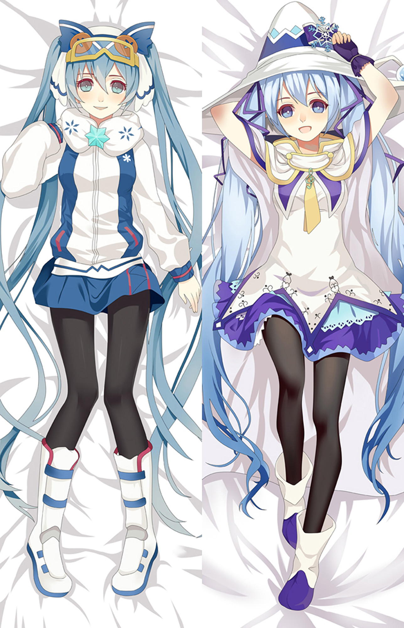 Hatsune Miku from Vocaloid dakimakura cover