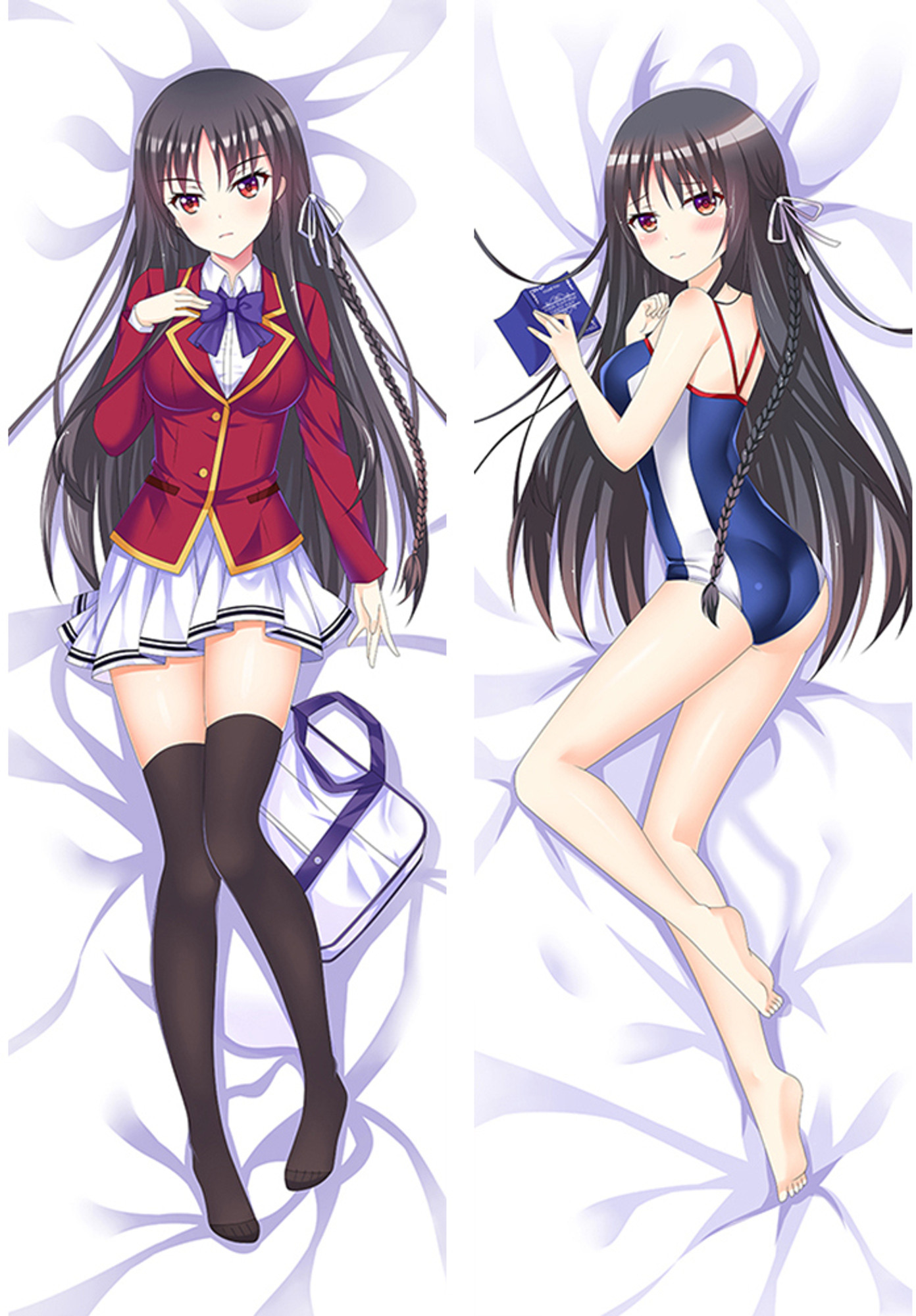 Suzune Horikita from Classroom of the Elite dakimakura cover