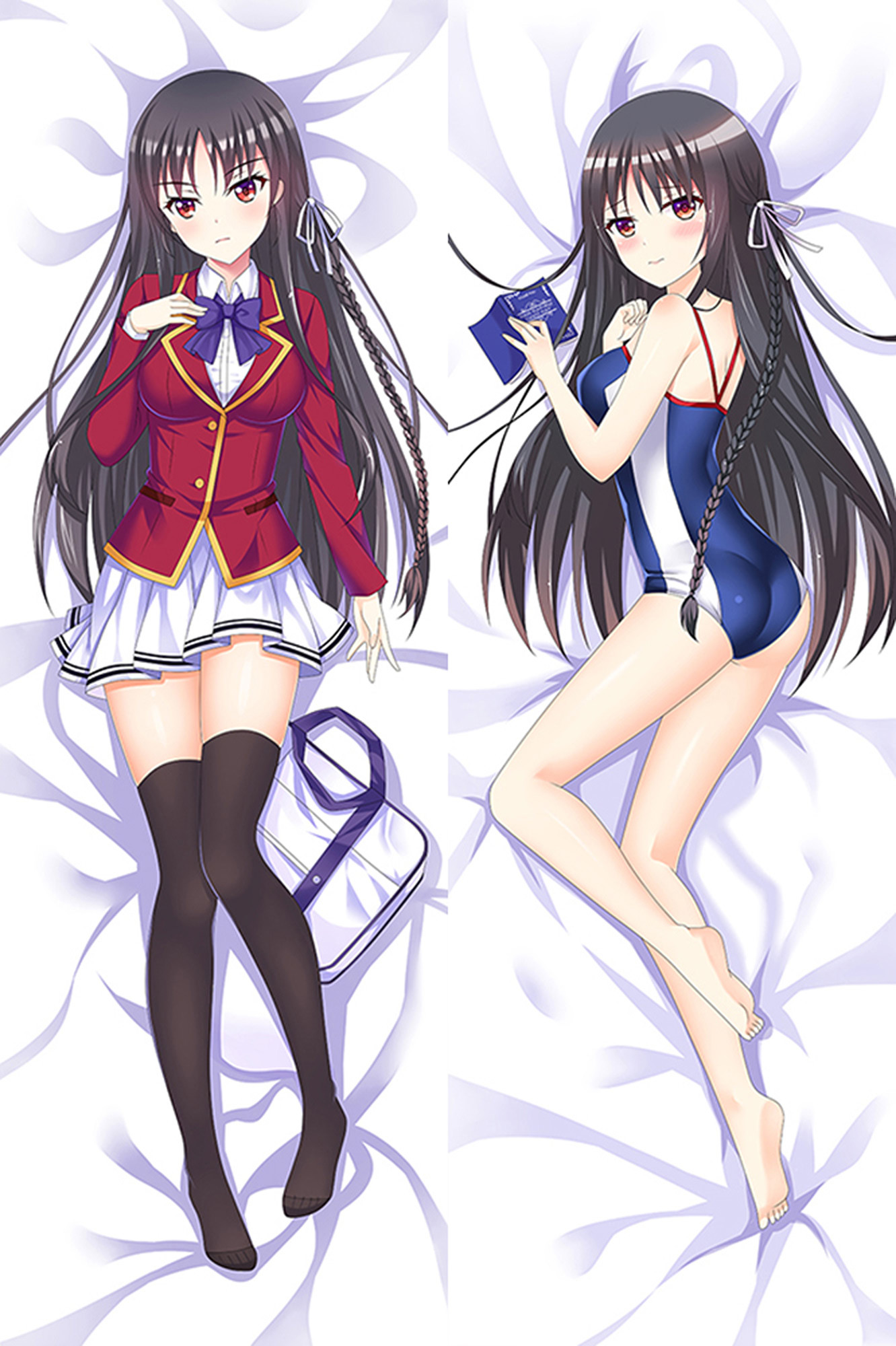 Suzune Horikita from Classroom of the Elite dakimakura cover