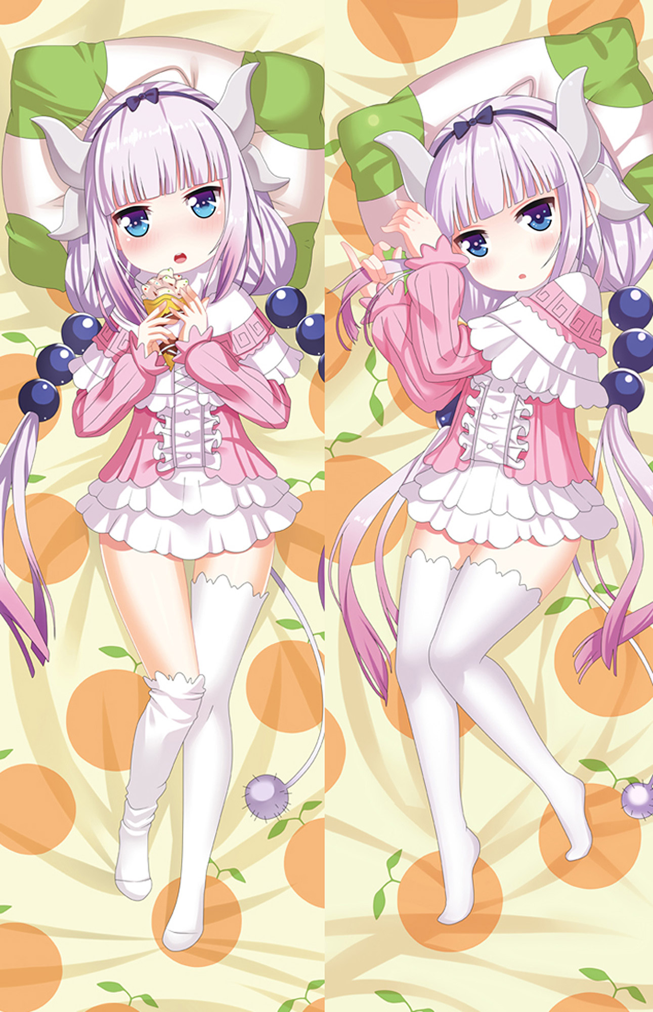 Kanna Kamui from Miss Kobayashi's Dragon Maid dakimakura cover