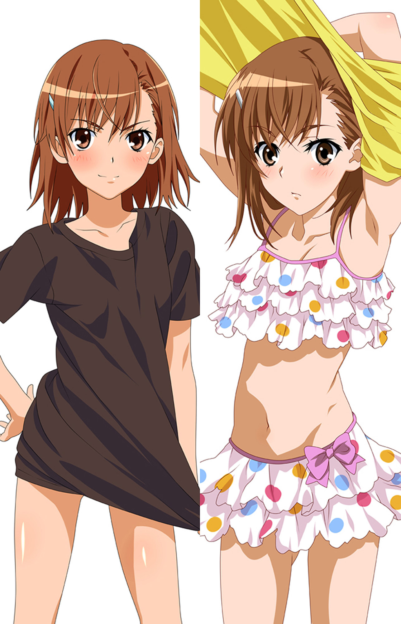 Misaka Mikoto from A Certain Magical Index dakimakura cover